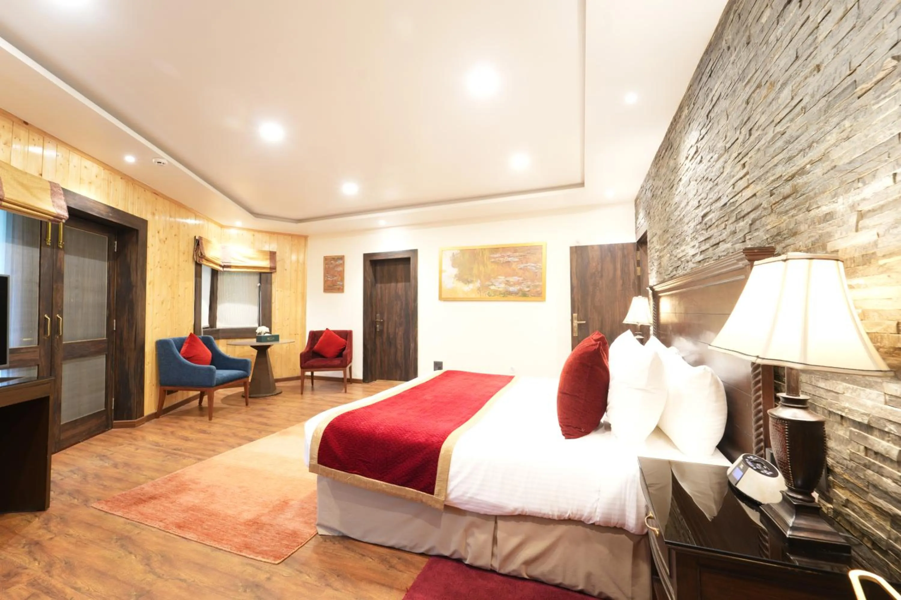 Bed in Span Resort and Spa, Manali