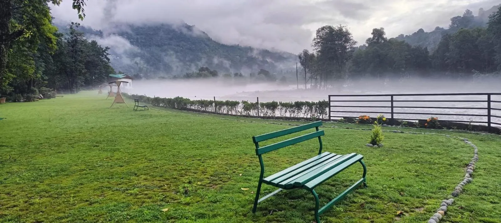 River view in Span Resort and Spa, Manali