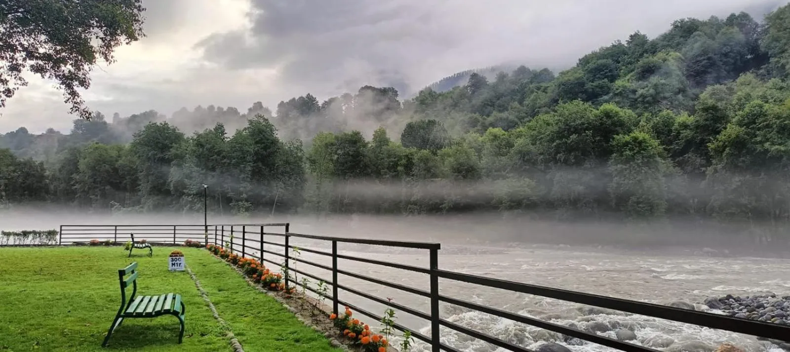River view in Span Resort and Spa, Manali