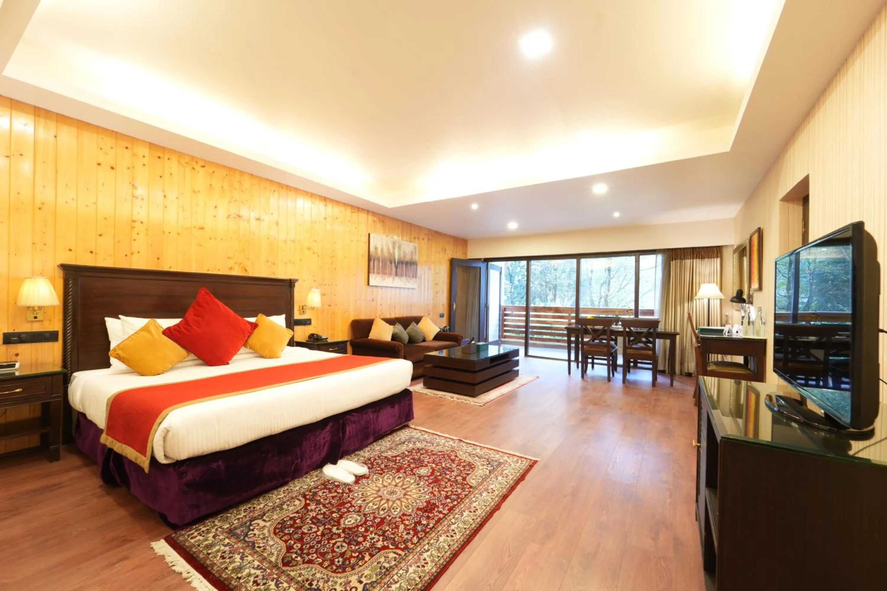 Bed in Span Resort and Spa, Manali