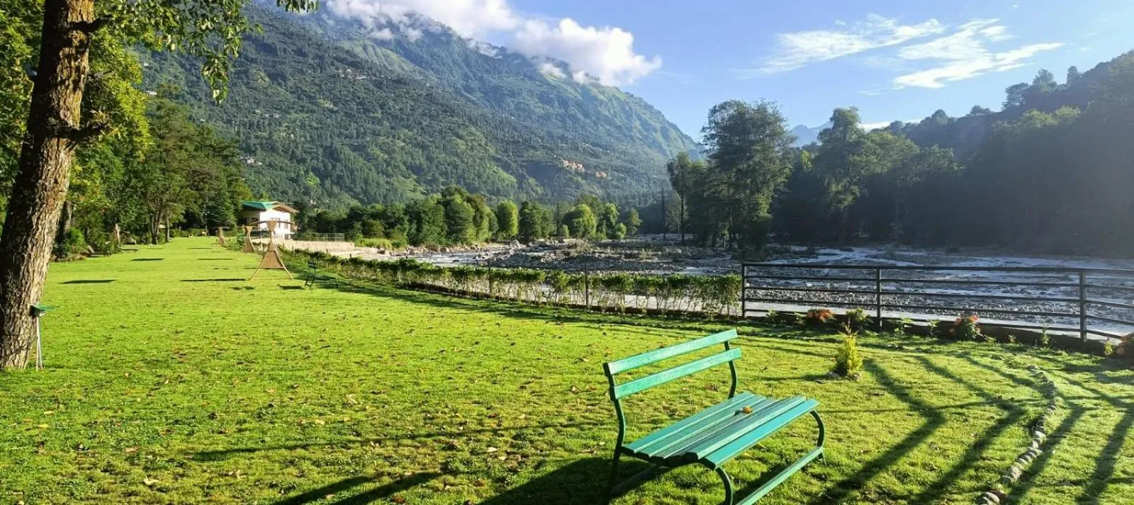 River view in Span Resort and Spa, Manali