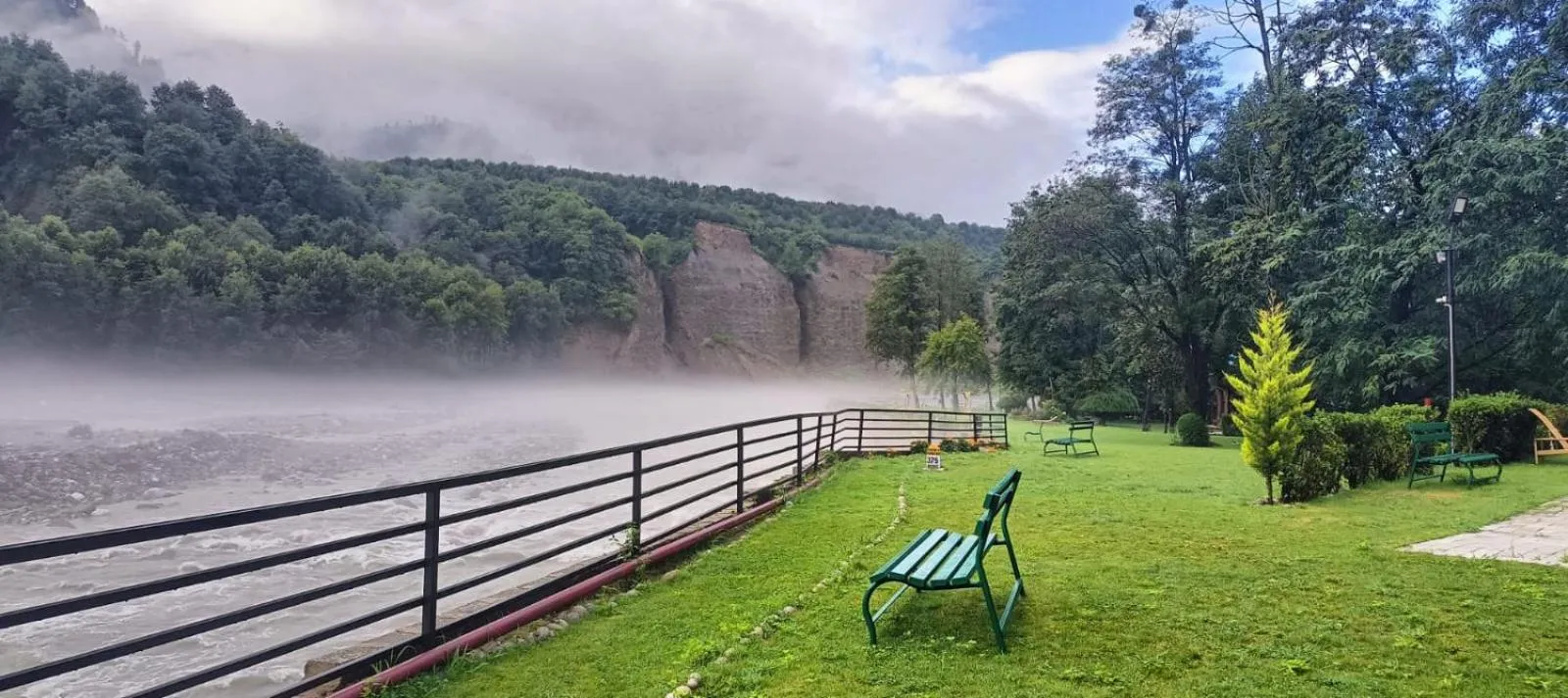 River view in Span Resort and Spa, Manali