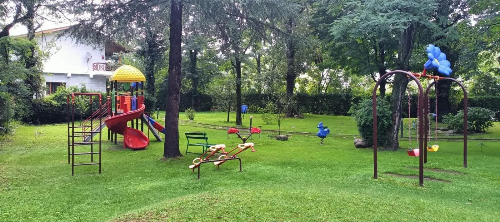 Children play ground in Span Resort and Spa, Manali