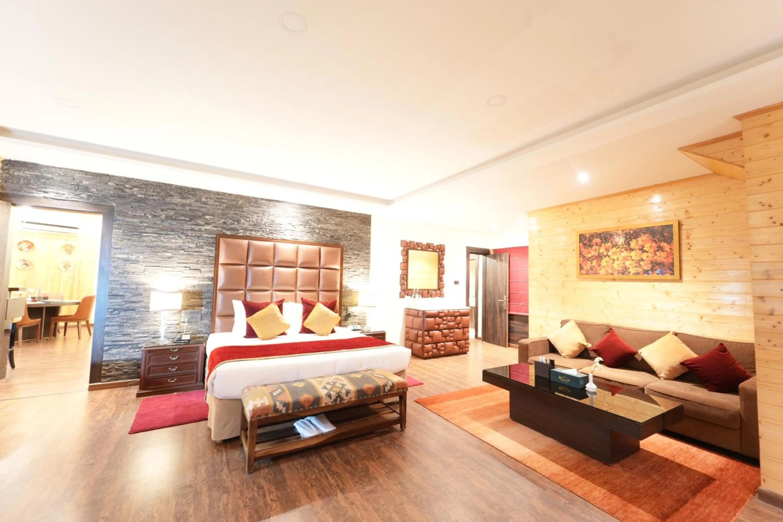 Bed in Span Resort and Spa, Manali