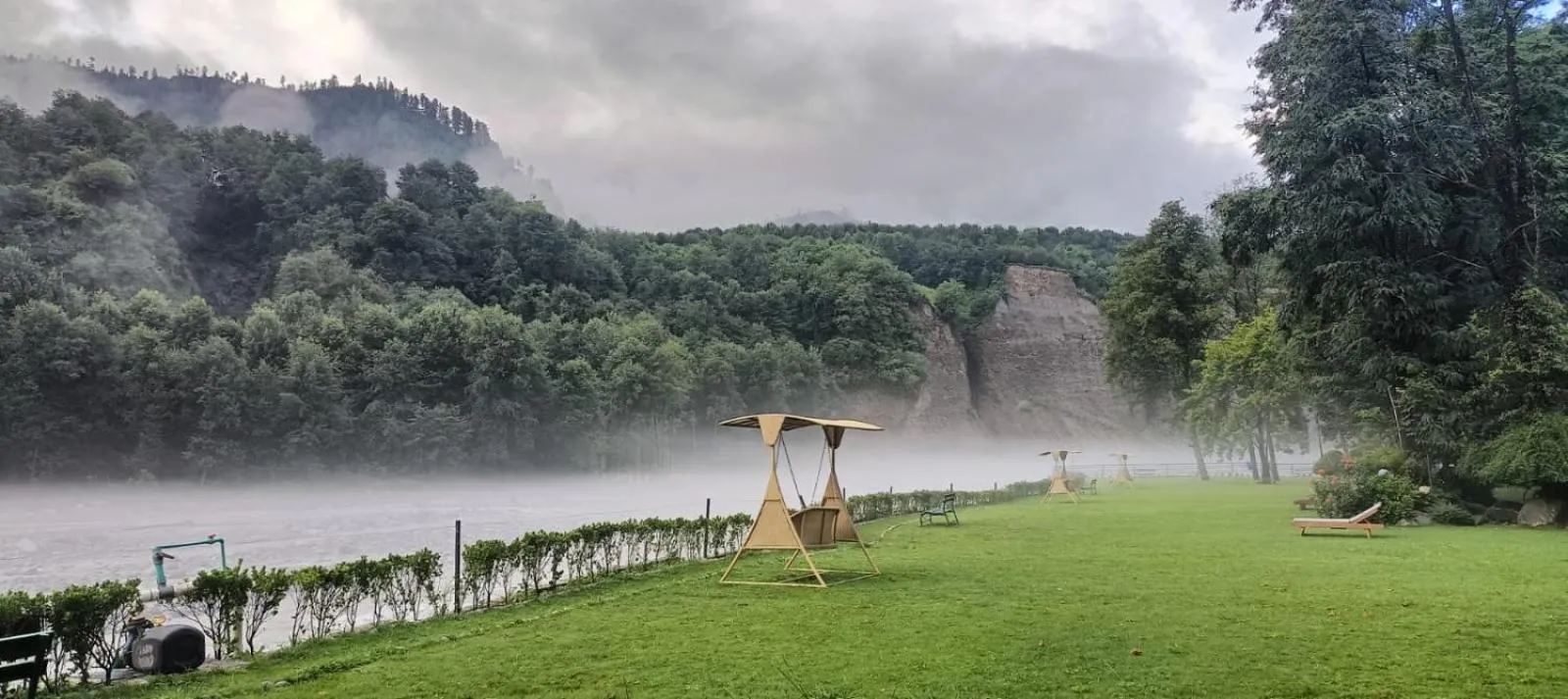 Garden in Span Resort and Spa, Manali