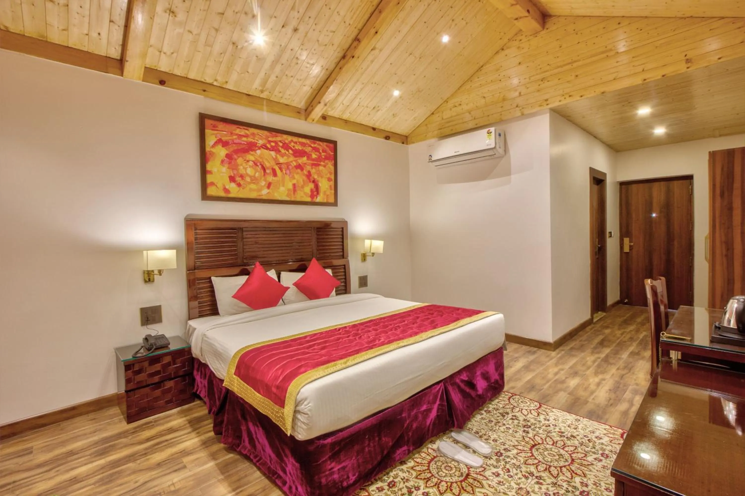 Bedroom, Bed in Span Resort and Spa, Manali