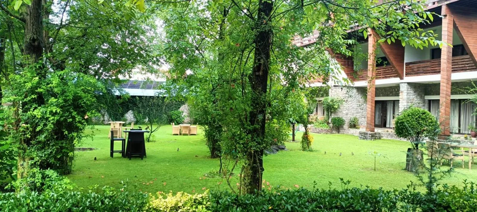 Garden in Span Resort and Spa, Manali