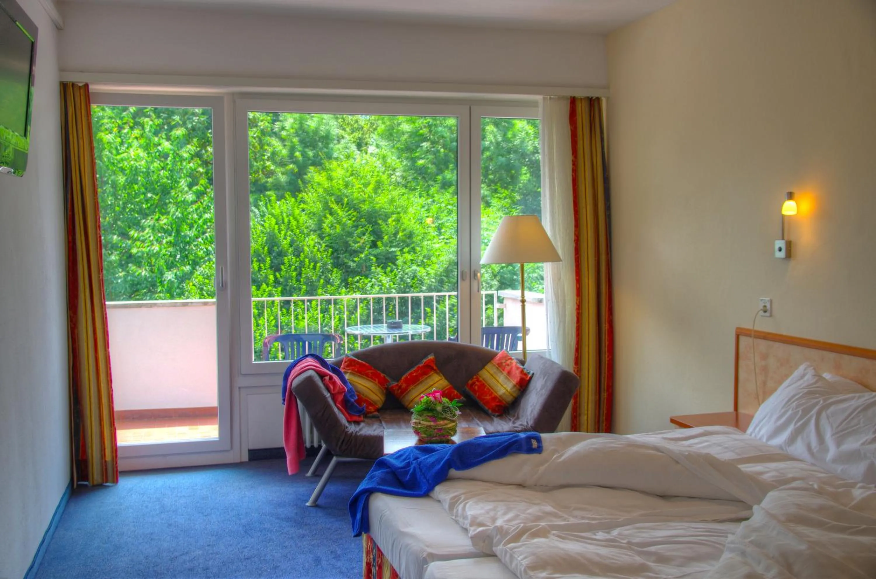 Bed in Hotel Excelsior