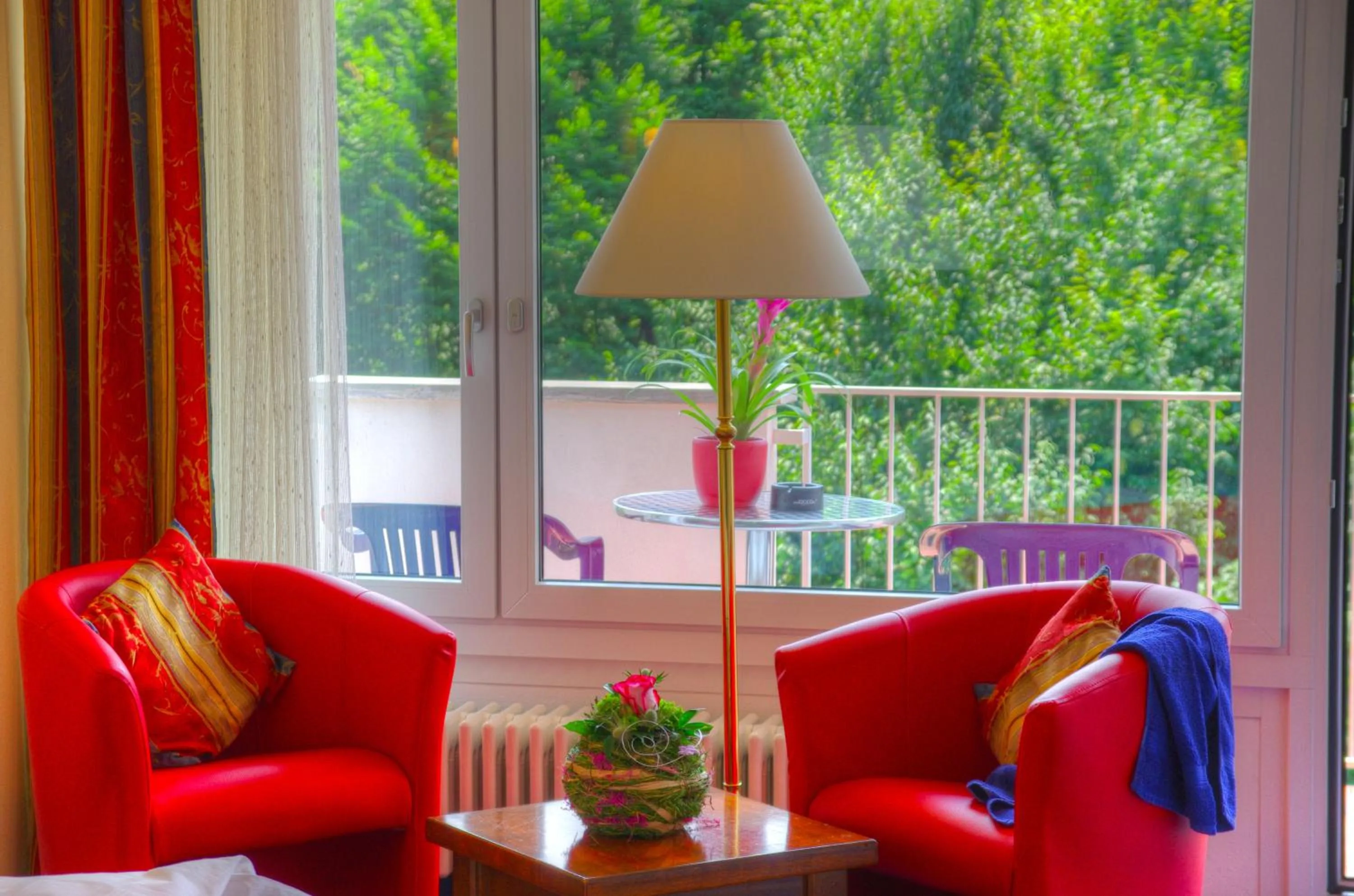 Seating area in Hotel Excelsior