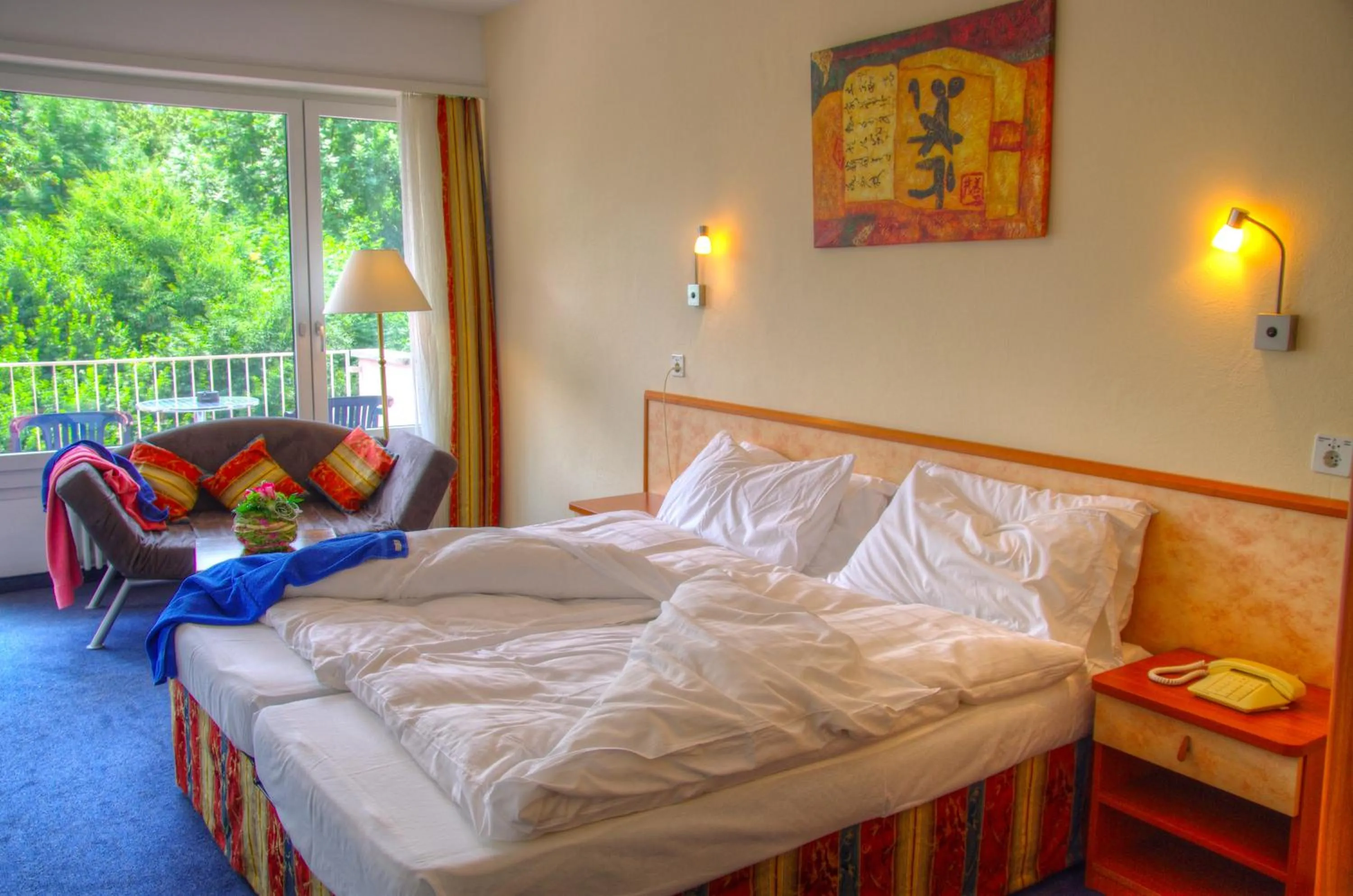 Bed in Hotel Excelsior