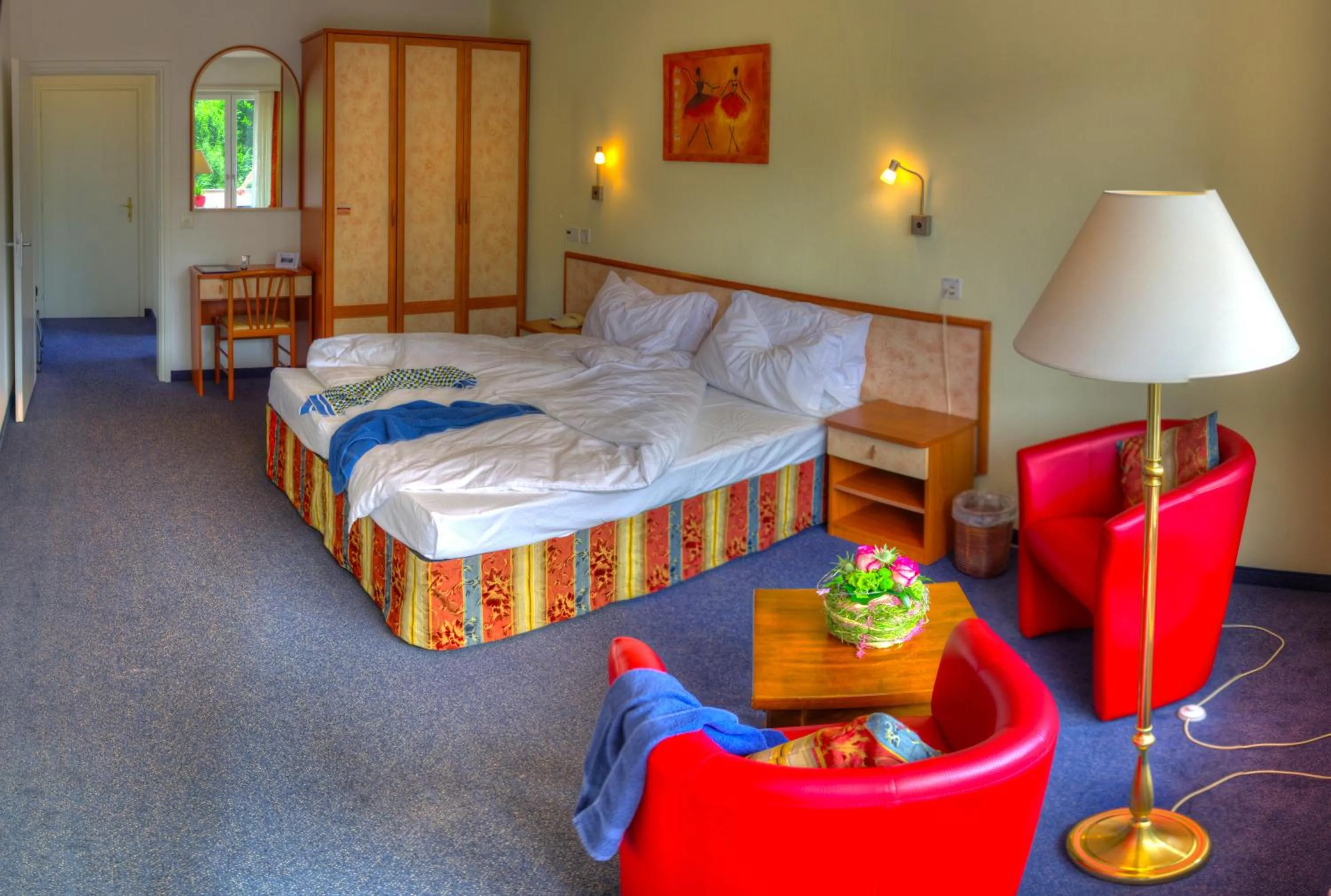 Bed in Hotel Excelsior