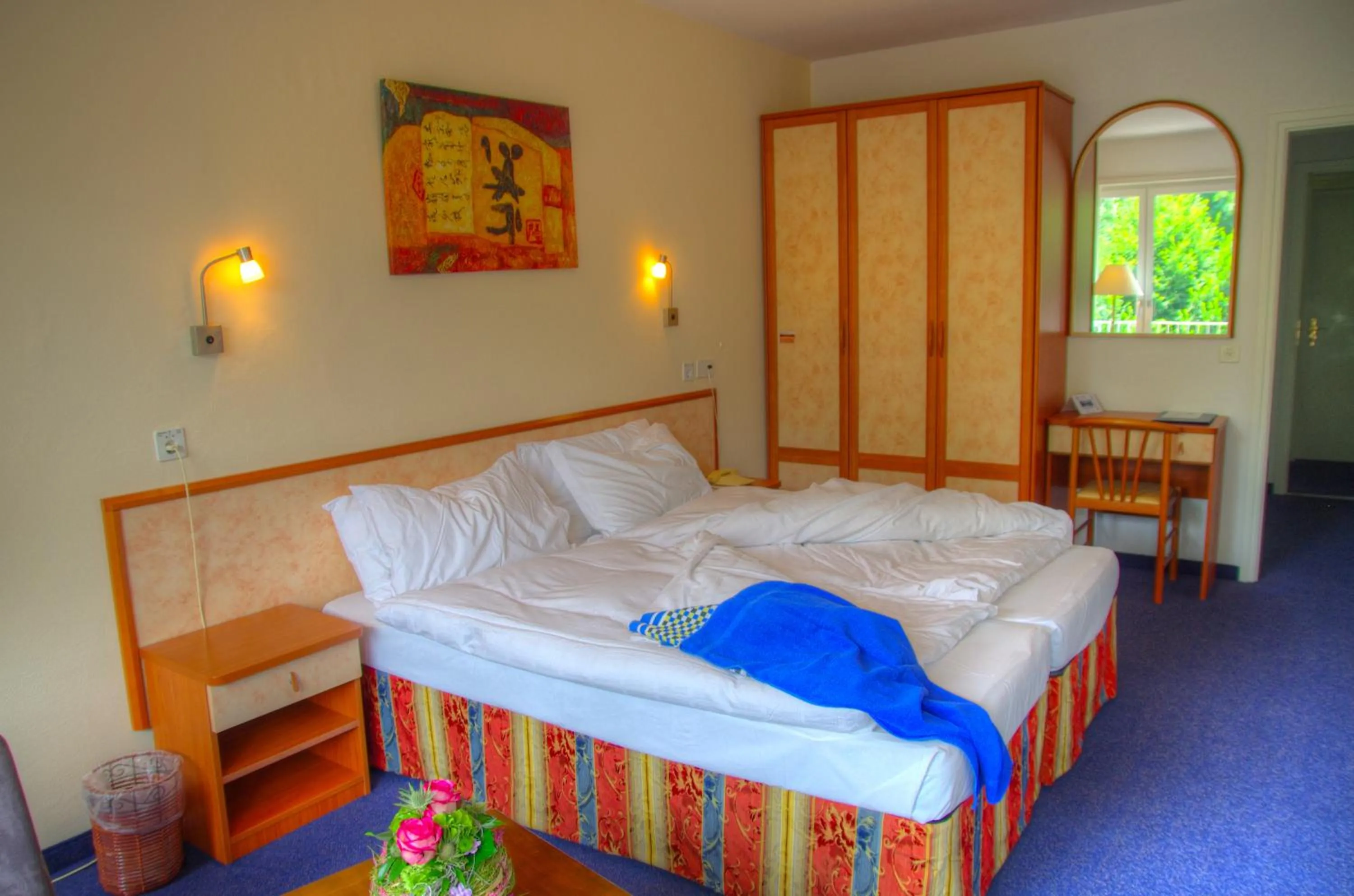 Bed in Hotel Excelsior
