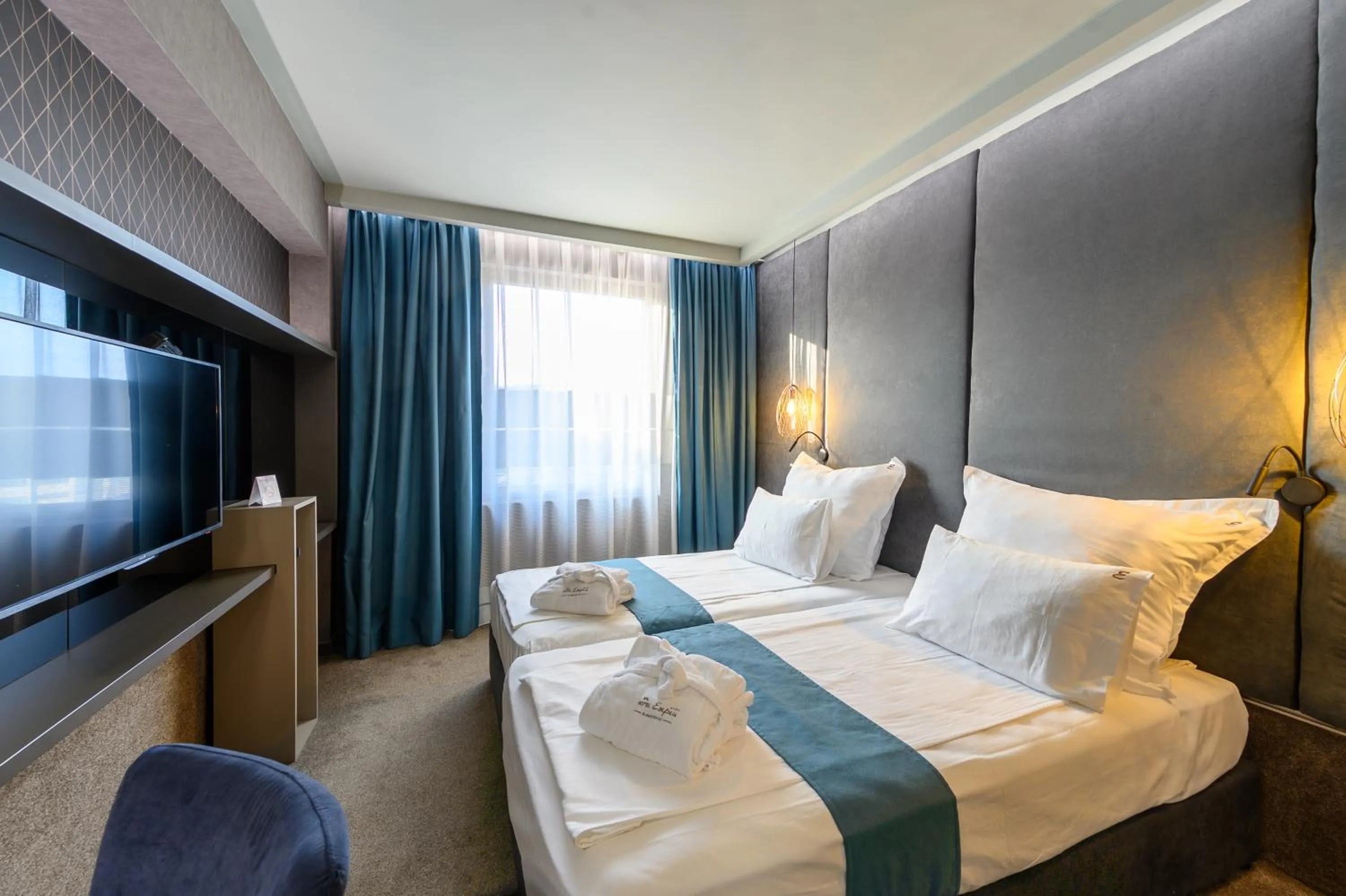 Photo of the whole room, Bed in Spa Hotel Ezeretz Blagoevgrad