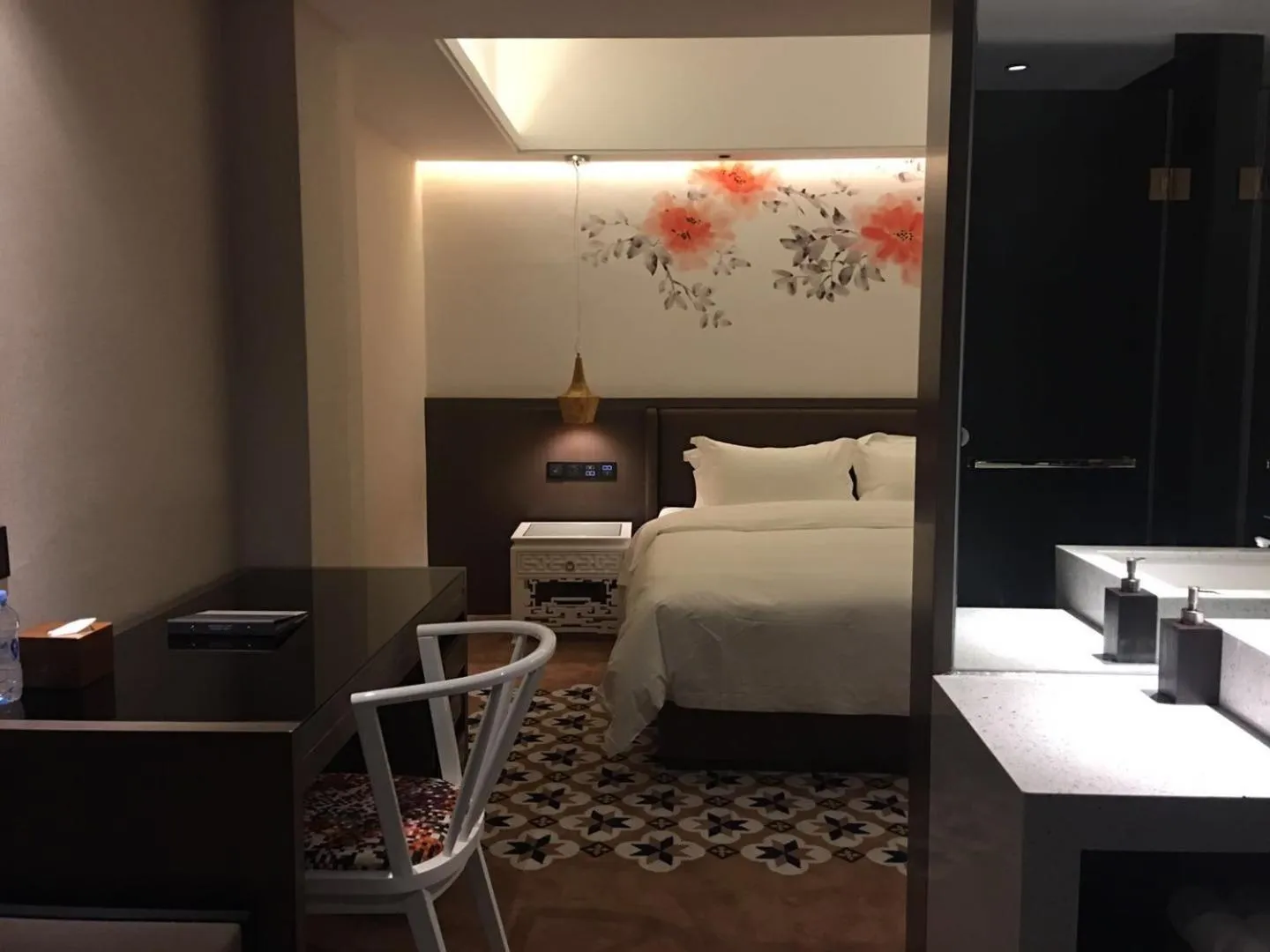 Photo of the whole room, Bed in Paco Hotel Dongpu Guanghzou -Free Shuttle Bus for Canton Fair