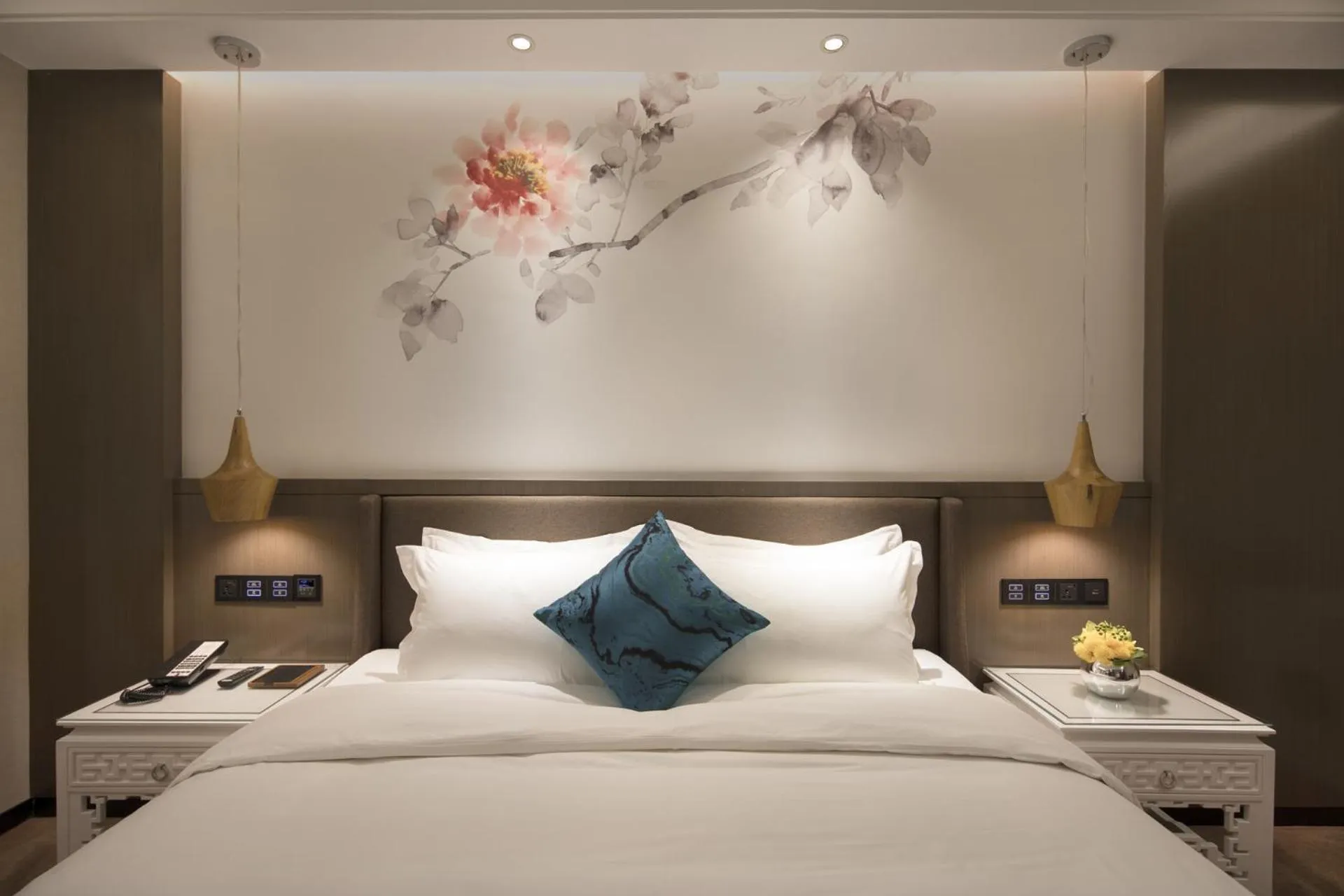 Photo of the whole room, Bed in Paco Hotel Dongpu Guanghzou -Free Shuttle Bus for Canton Fair