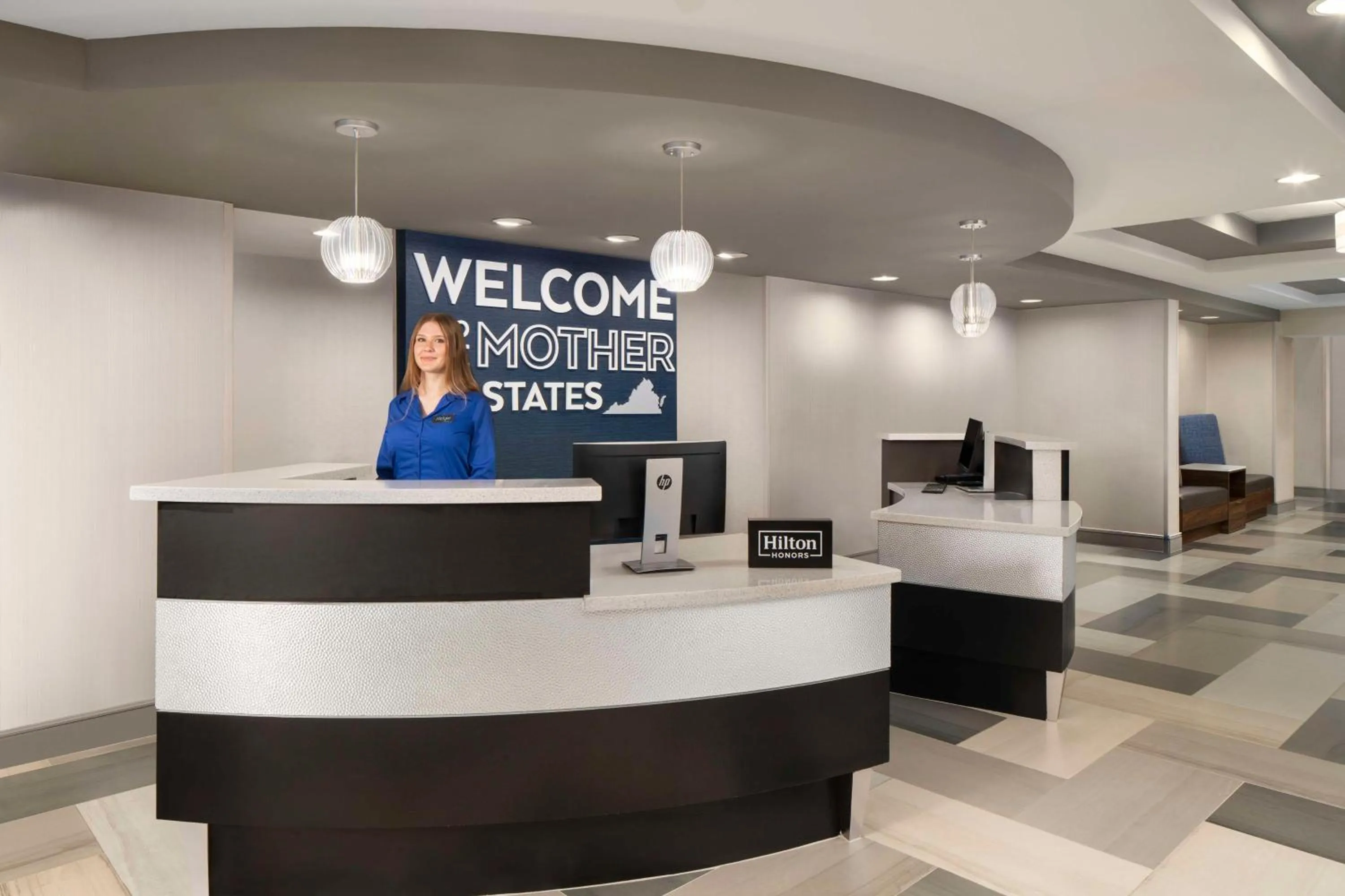 Lobby or reception in Hampton Inn Stafford / Quantico-Aquia