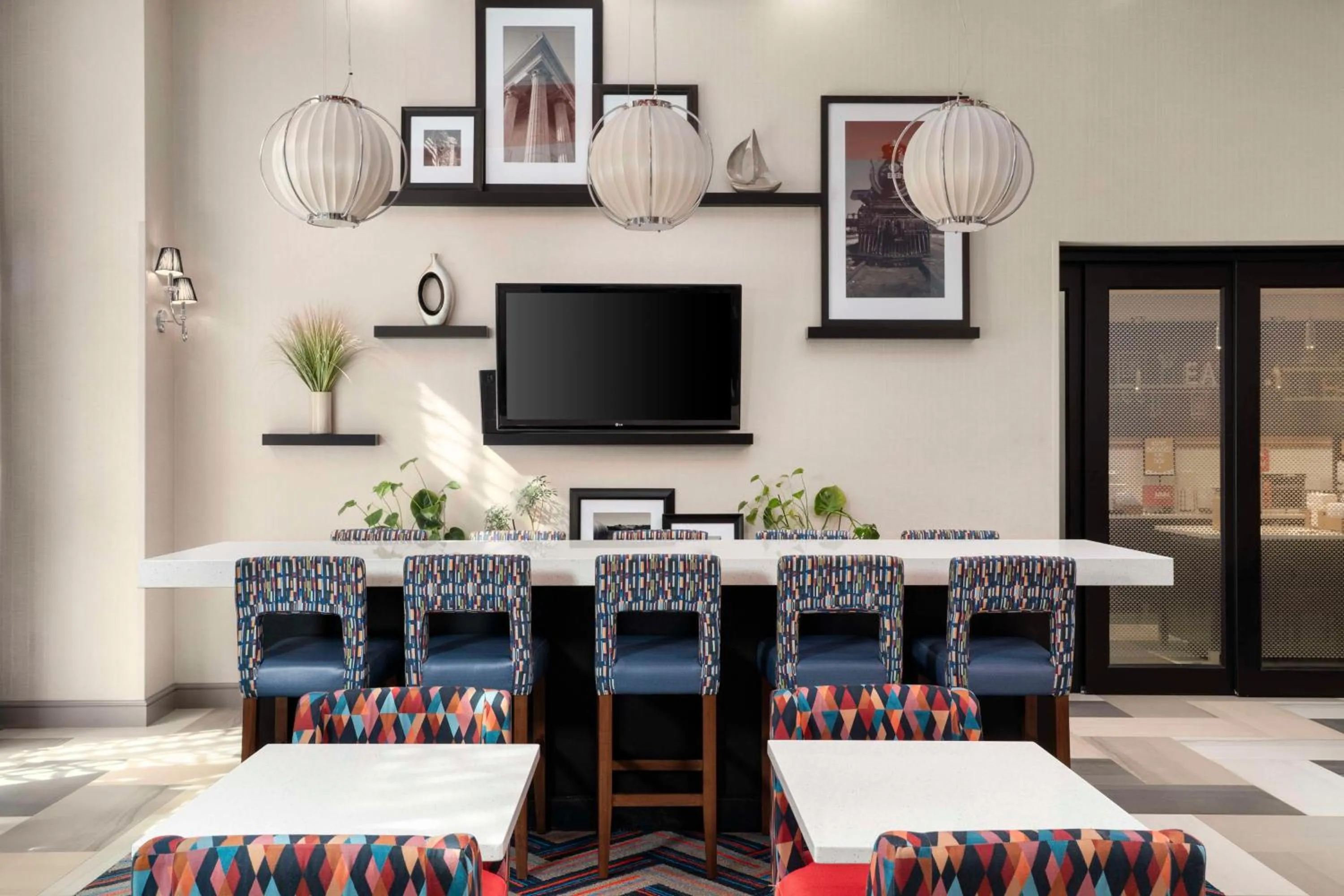 Lobby or reception in Hampton Inn Stafford / Quantico-Aquia