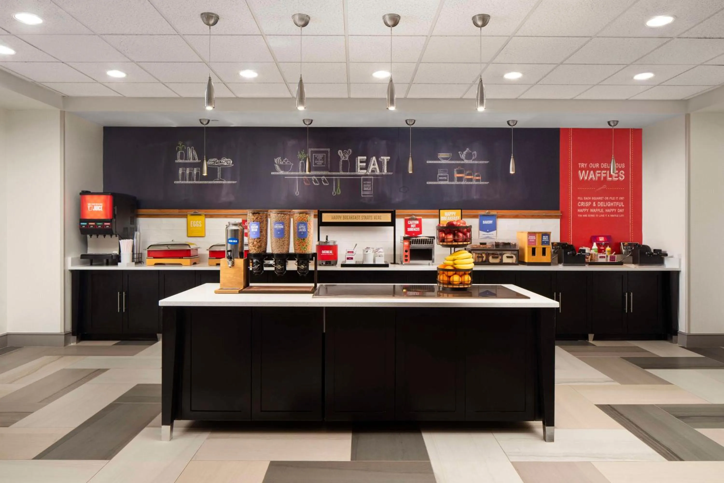 Breakfast in Hampton Inn Stafford / Quantico-Aquia