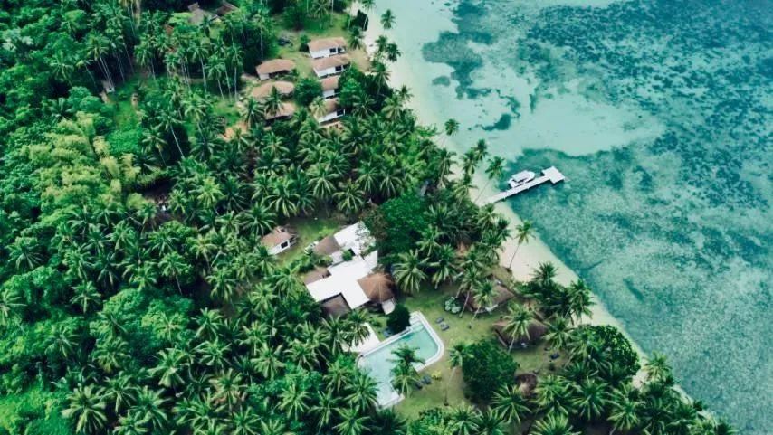 Bird's eye view in Dolarog Beach Resort