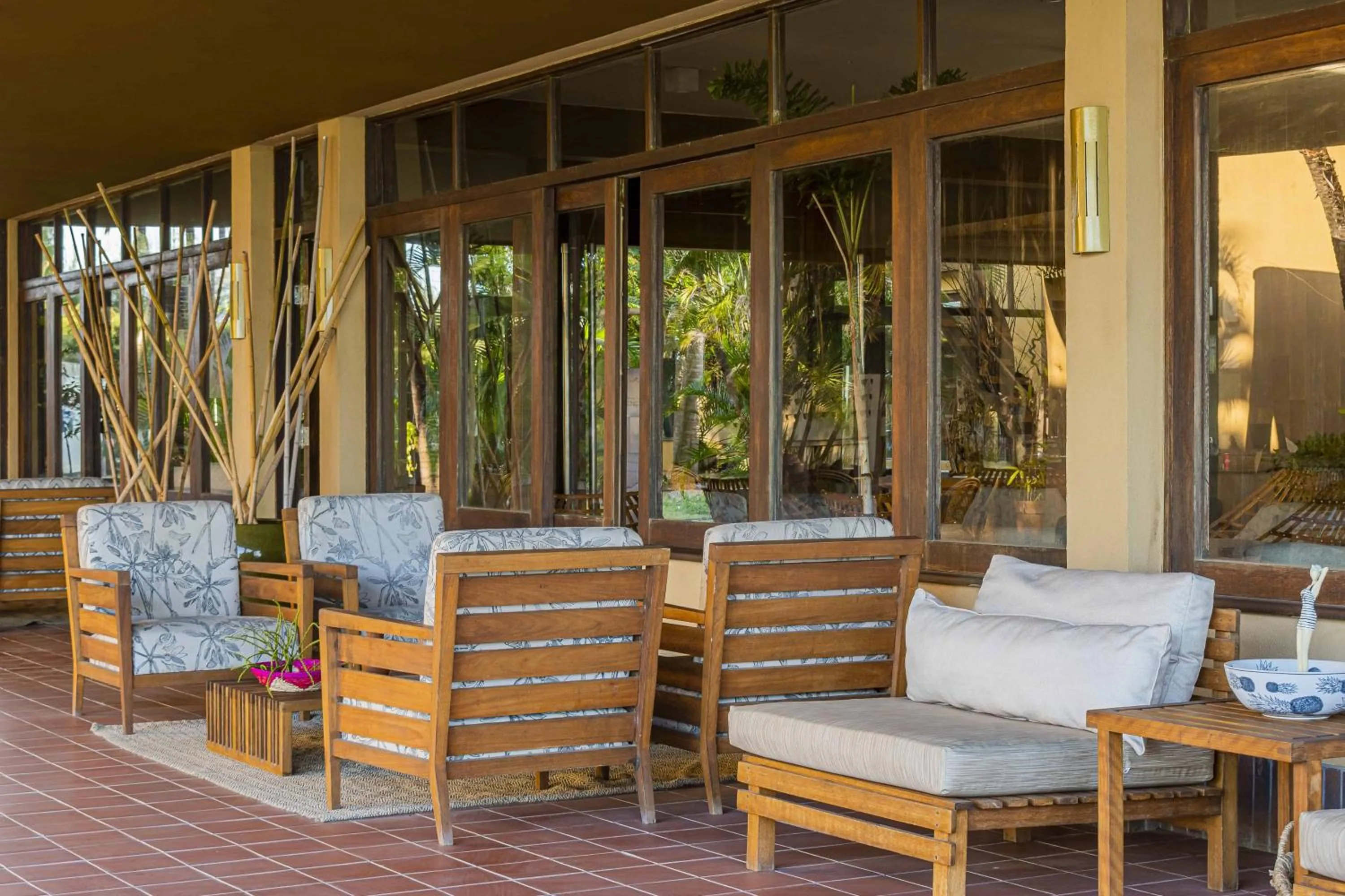 Seating area in Carmel Charme Resort
