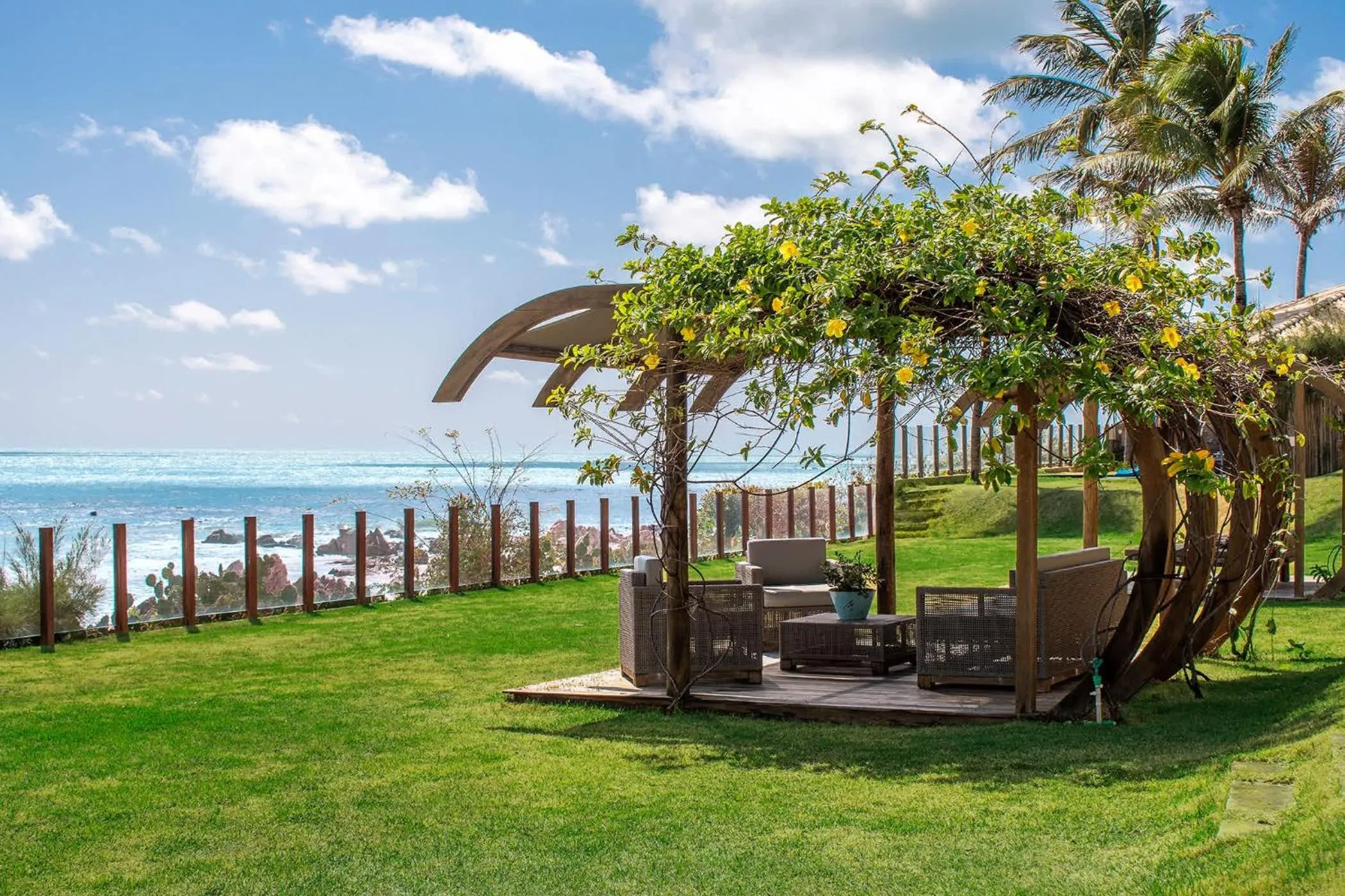 Communal lounge/ TV room in Carmel Charme Resort