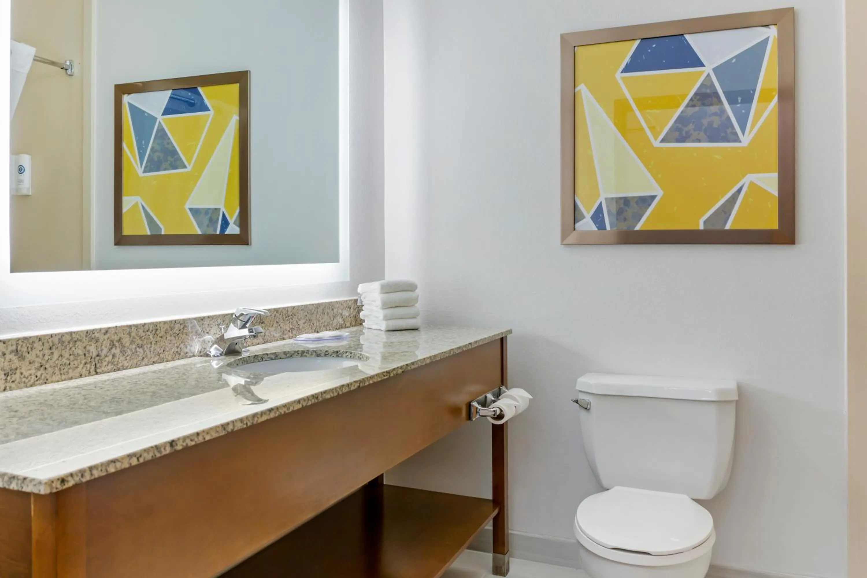 Toilet in Comfort Inn & Suites Rapid City near Mt Rushmore