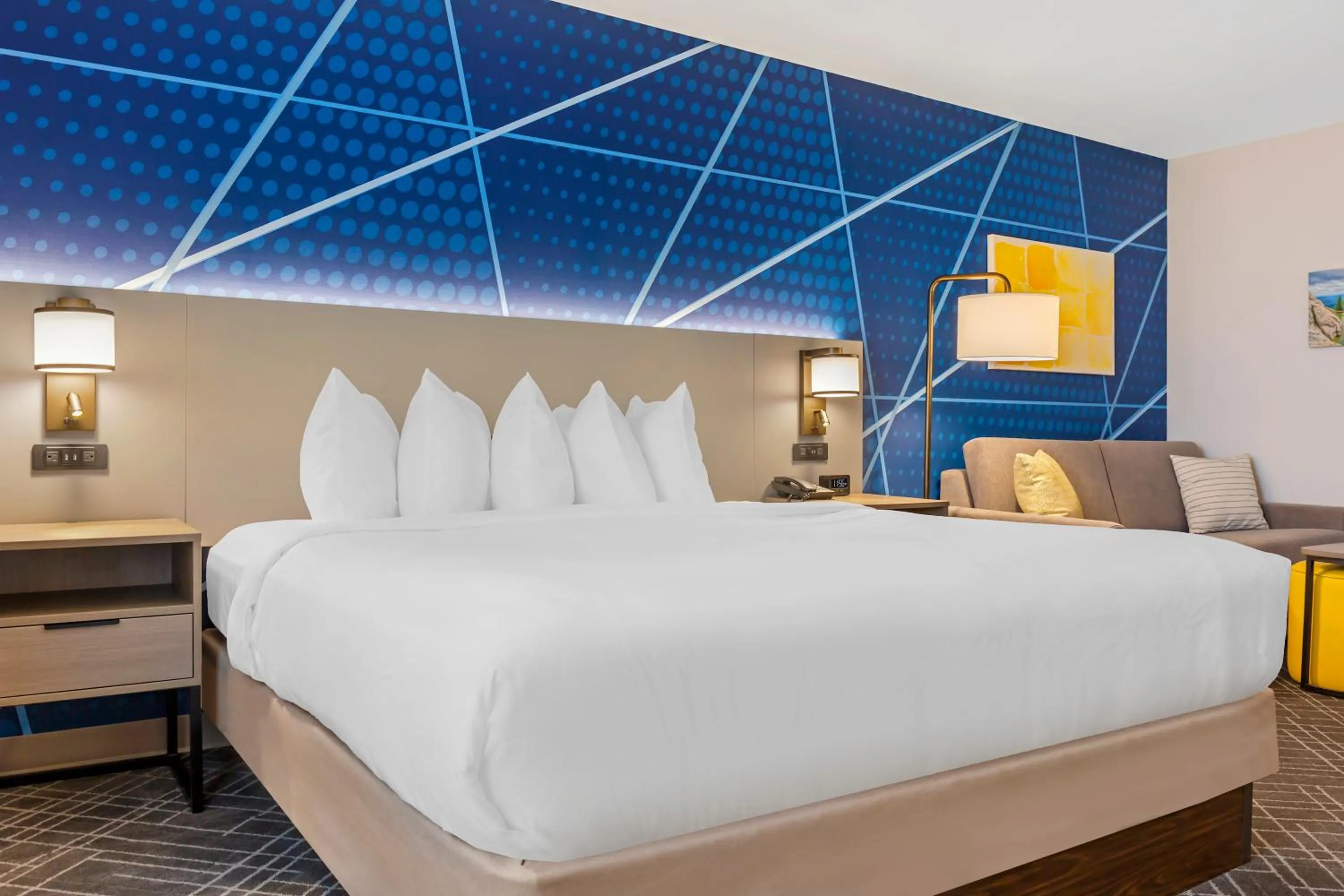 Bedroom, Bed in Comfort Inn & Suites Rapid City near Mt Rushmore