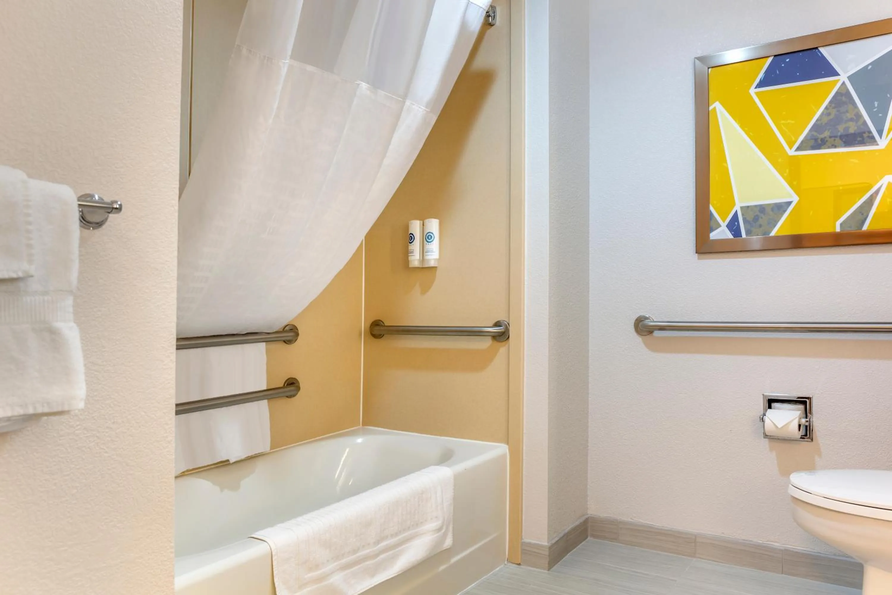 Shower in Comfort Inn & Suites Rapid City near Mt Rushmore