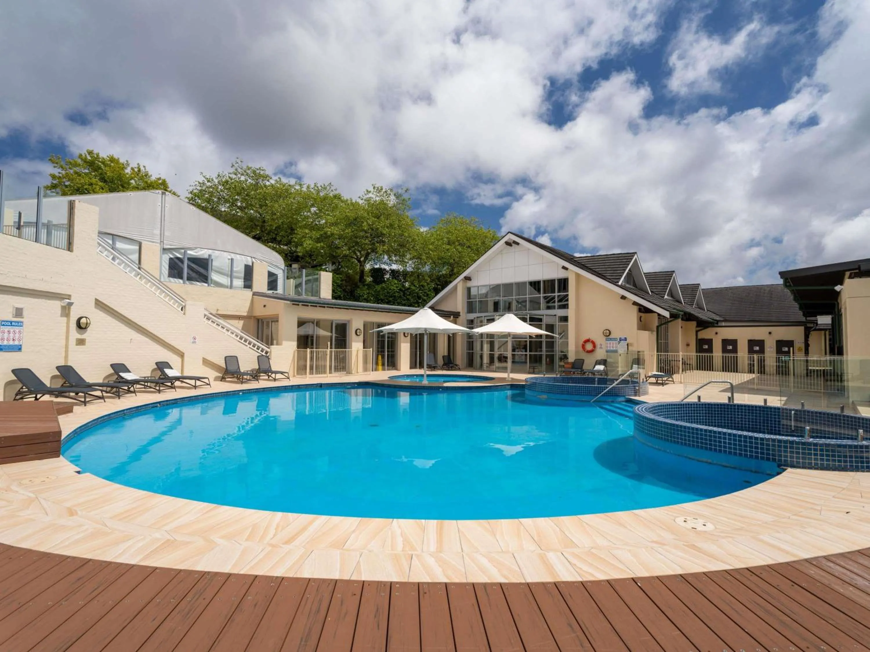 Pool view in Fairmont Resort Blue Mountains MGallery Collection