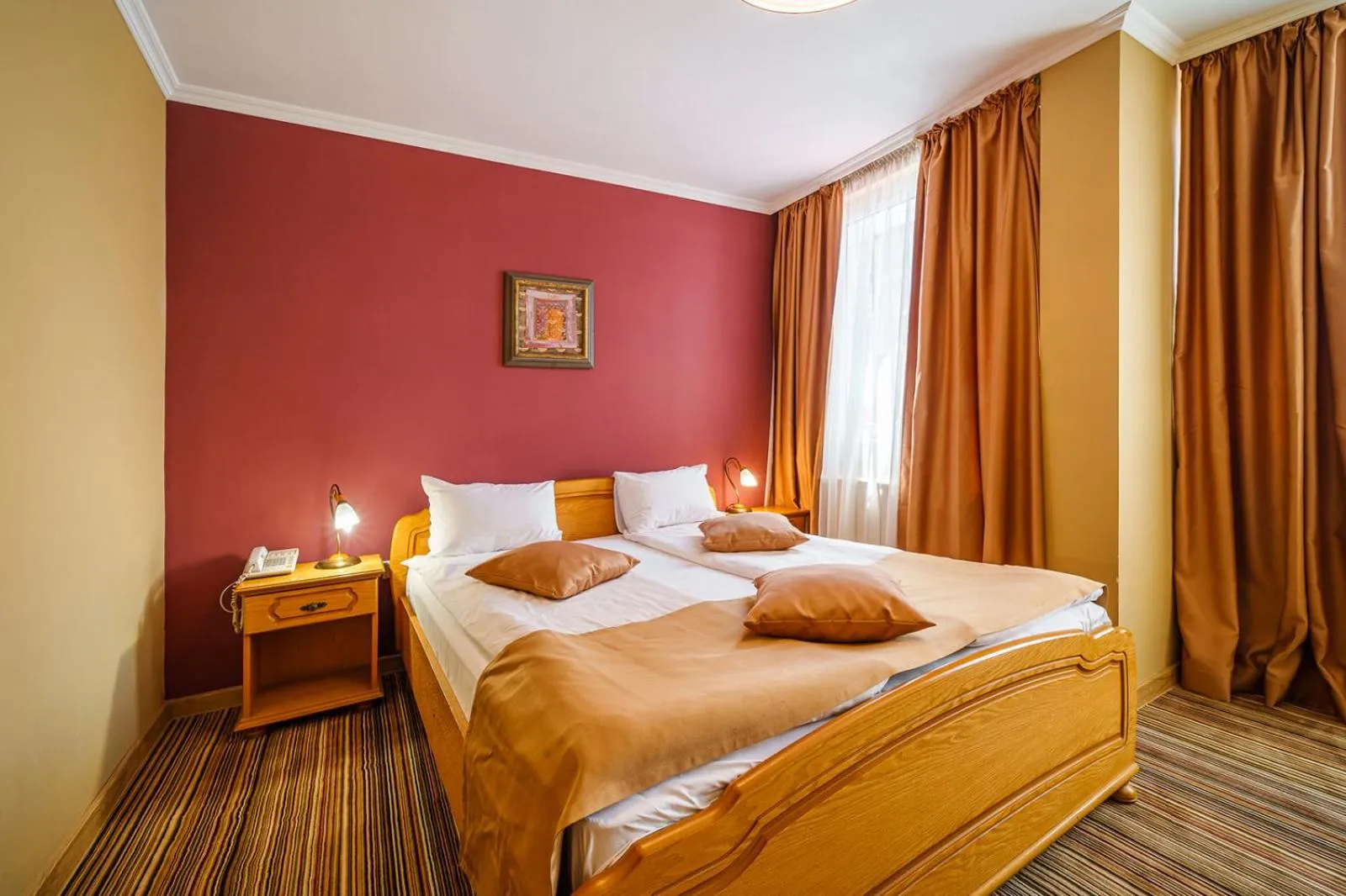 Seating area, Bed in Hotel Avion - Self check in