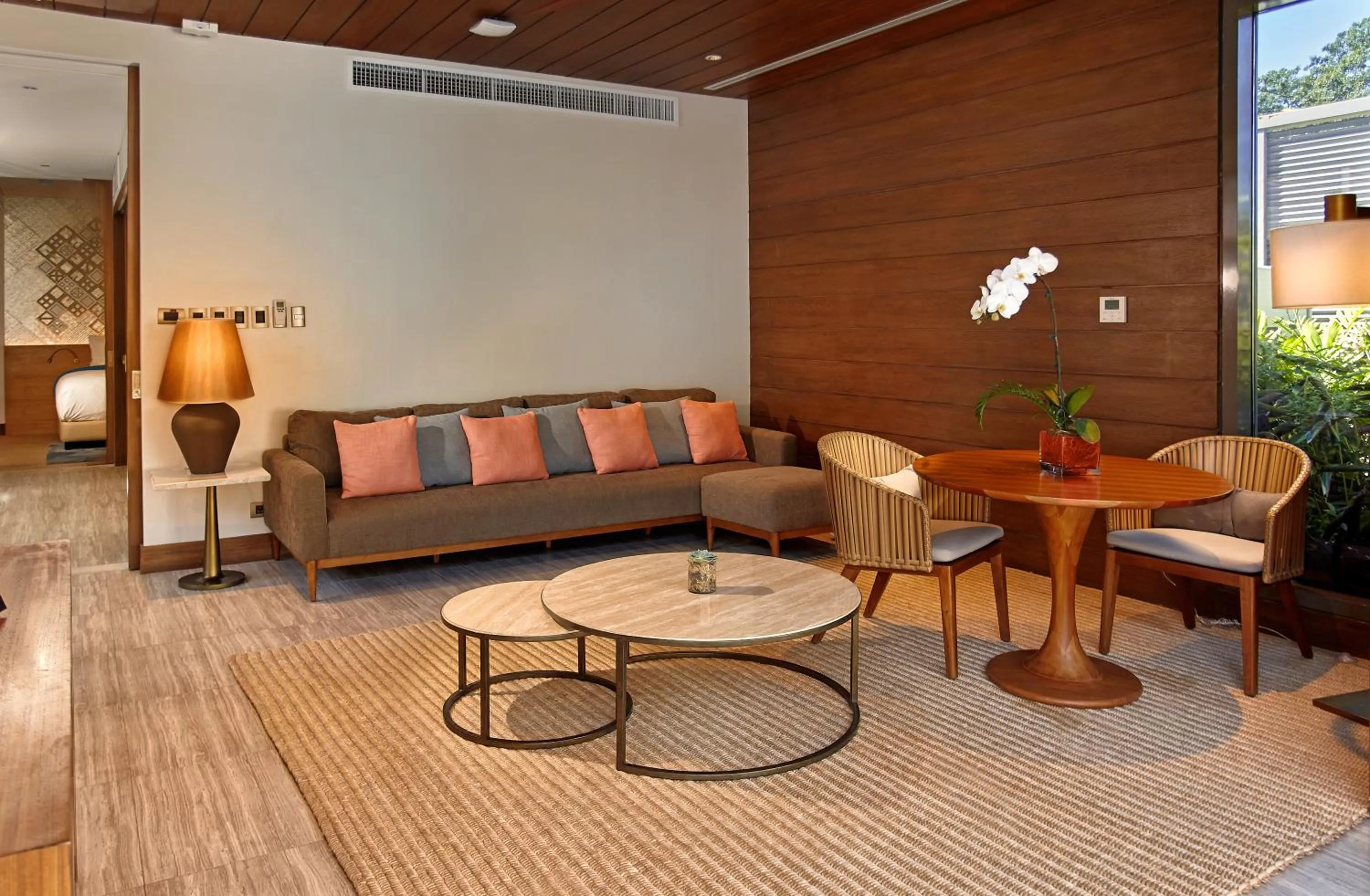 Seating area in Quest Plus Conference Center, Clark