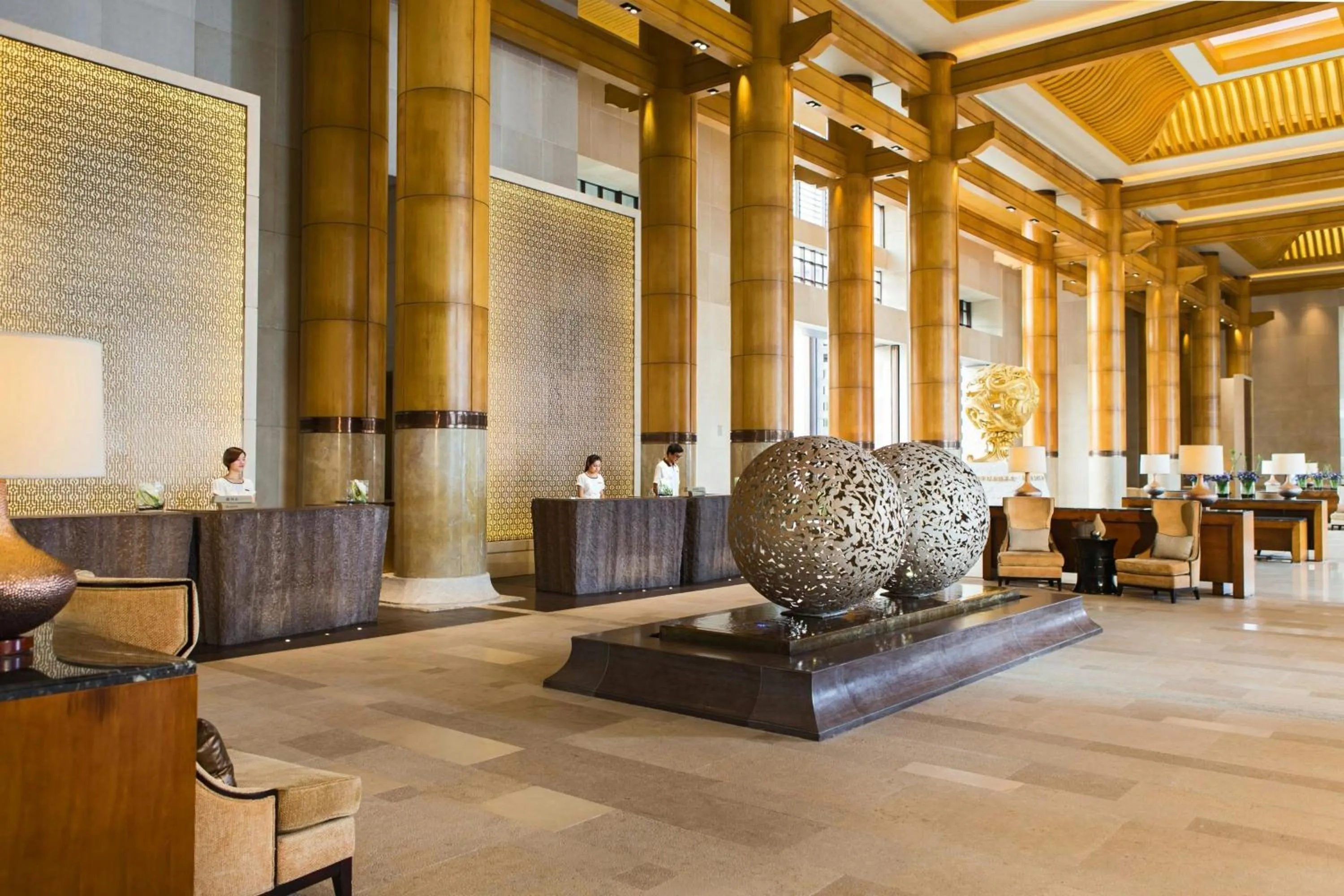 Lobby or reception in Renaissance Sanya Haitang Bay Resort