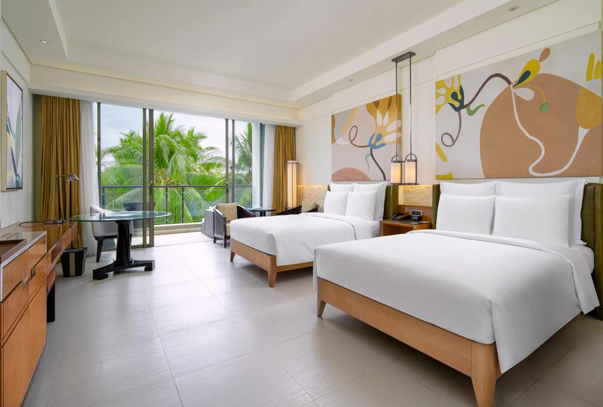 Bedroom, Bed in Renaissance Sanya Haitang Bay Resort