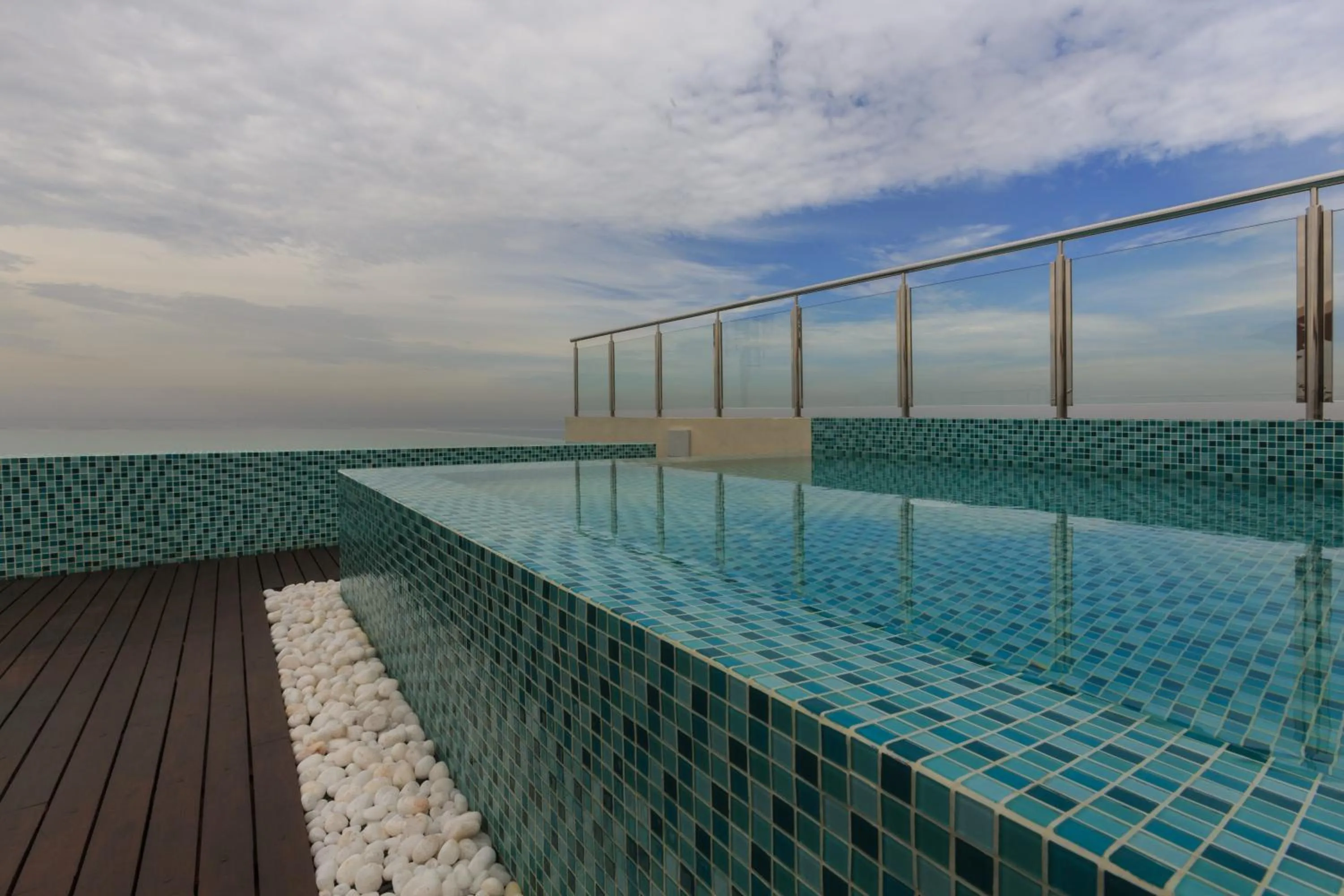 Swimming pool in Renuka City Hotel