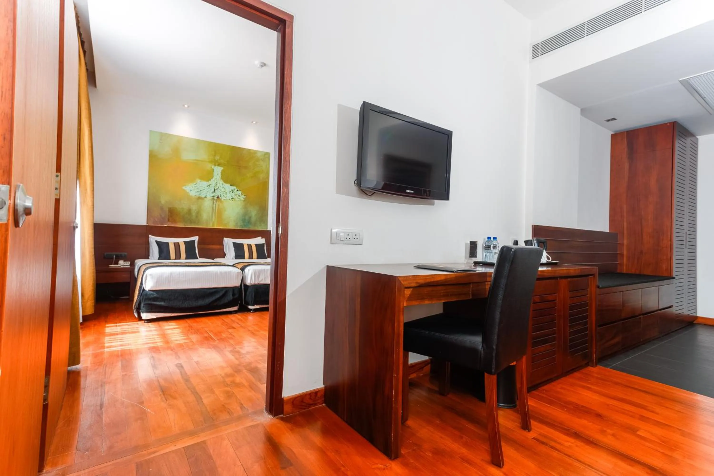 Bed in Renuka City Hotel