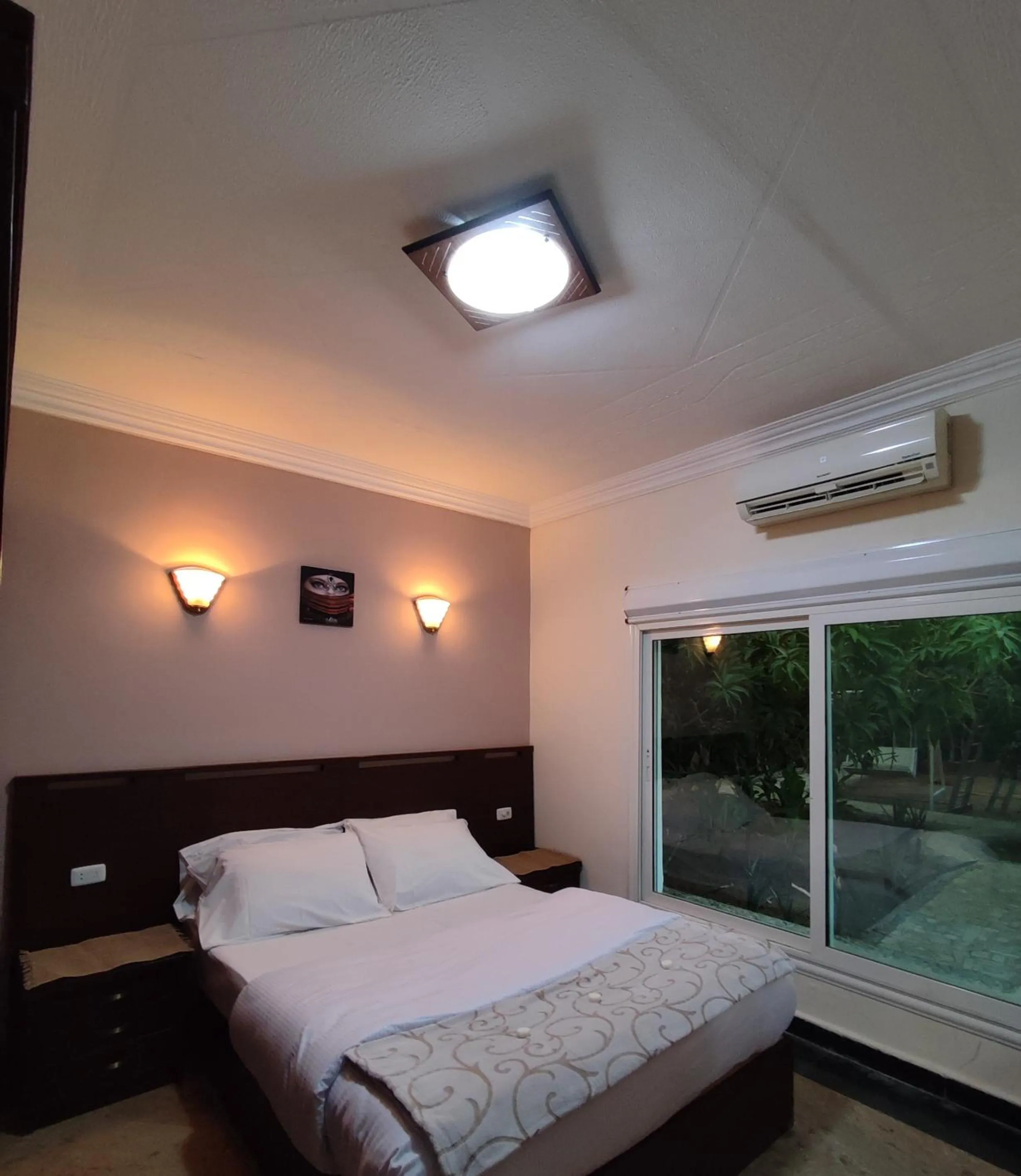 Bedroom, Bed in Villa Rayan