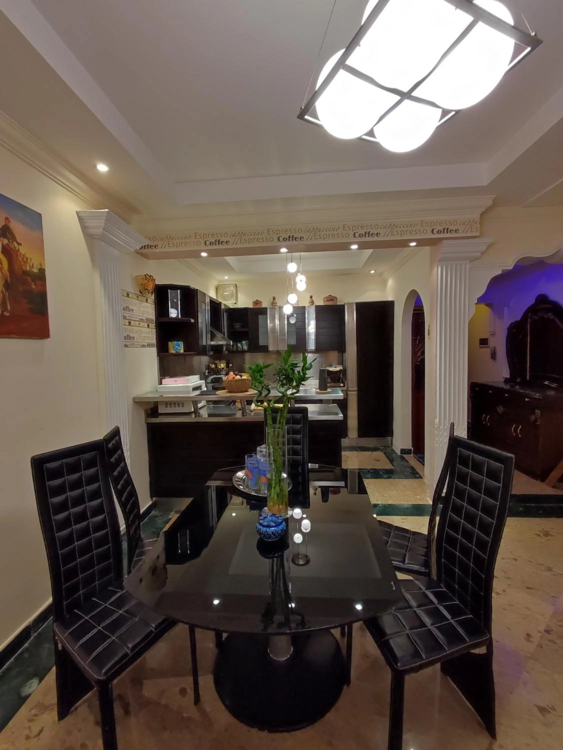 Dining area in Villa Rayan