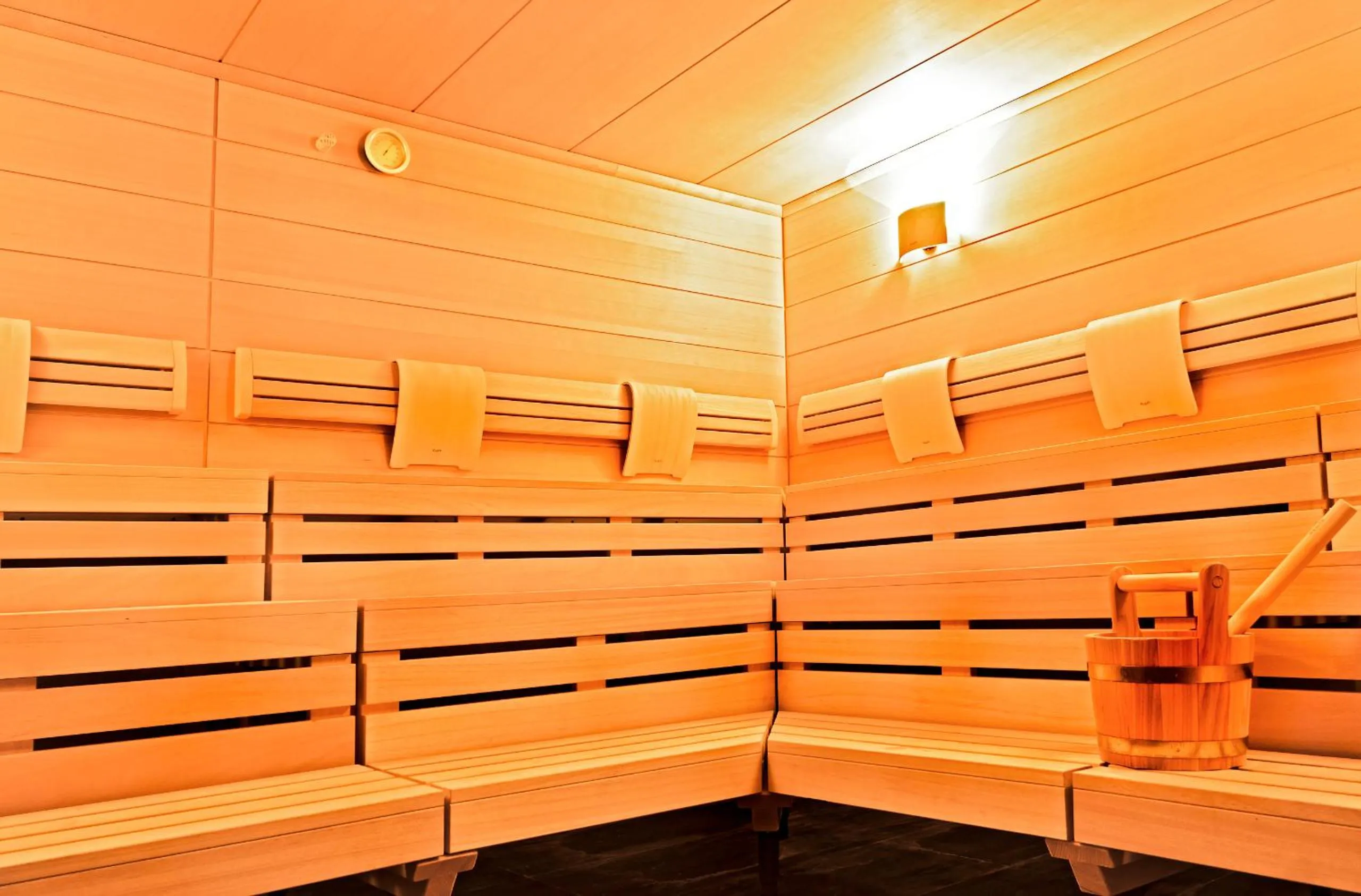 Sauna in Kempinski Hotel Grand Arena Bansko