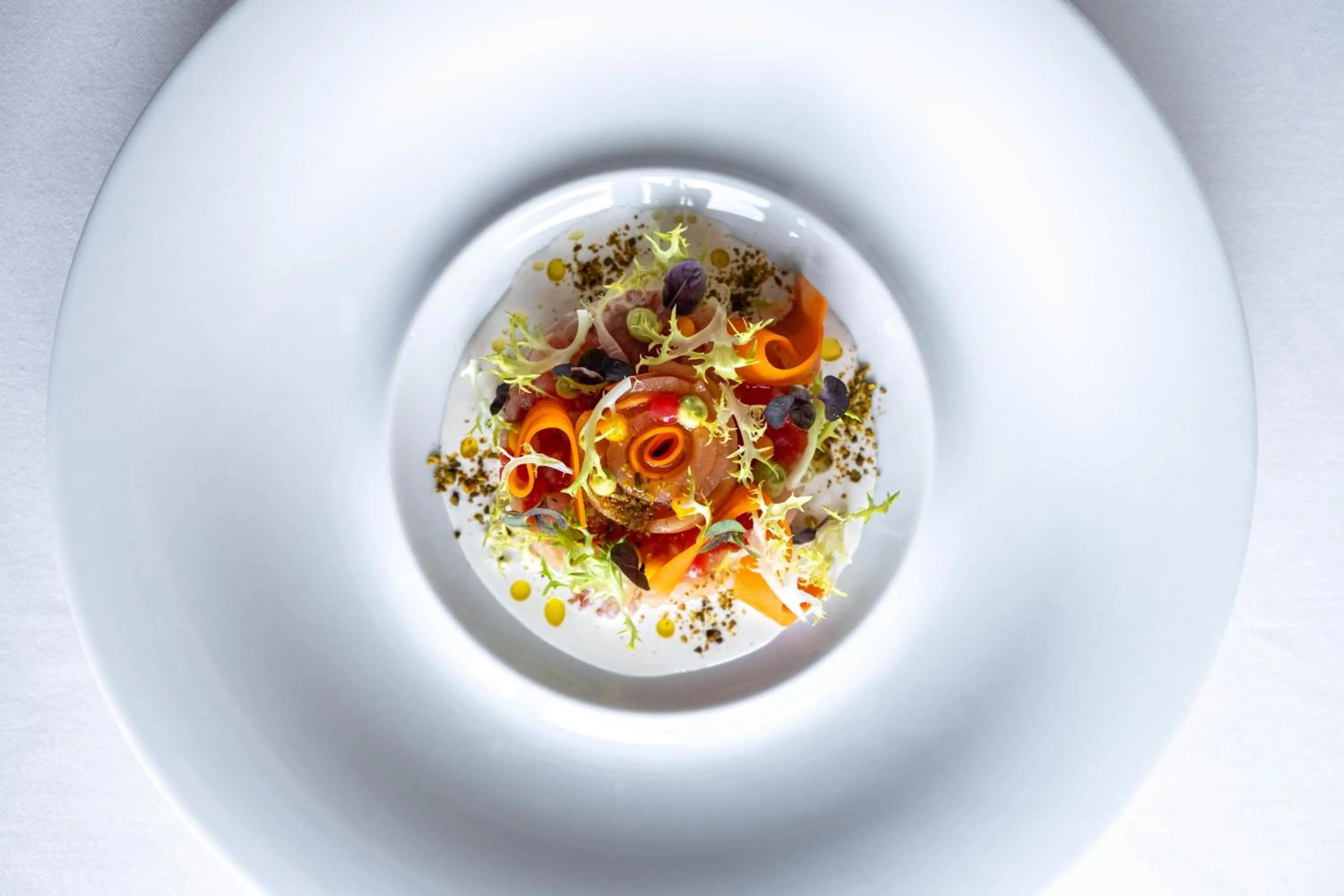 Inner courtyard view in Kempinski Hotel Grand Arena Bansko