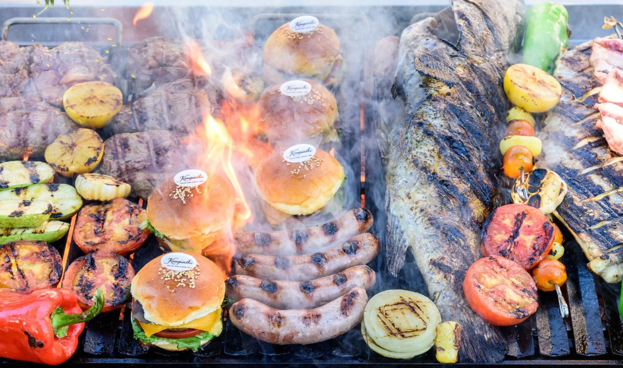 BBQ facilities in Kempinski Hotel Grand Arena Bansko