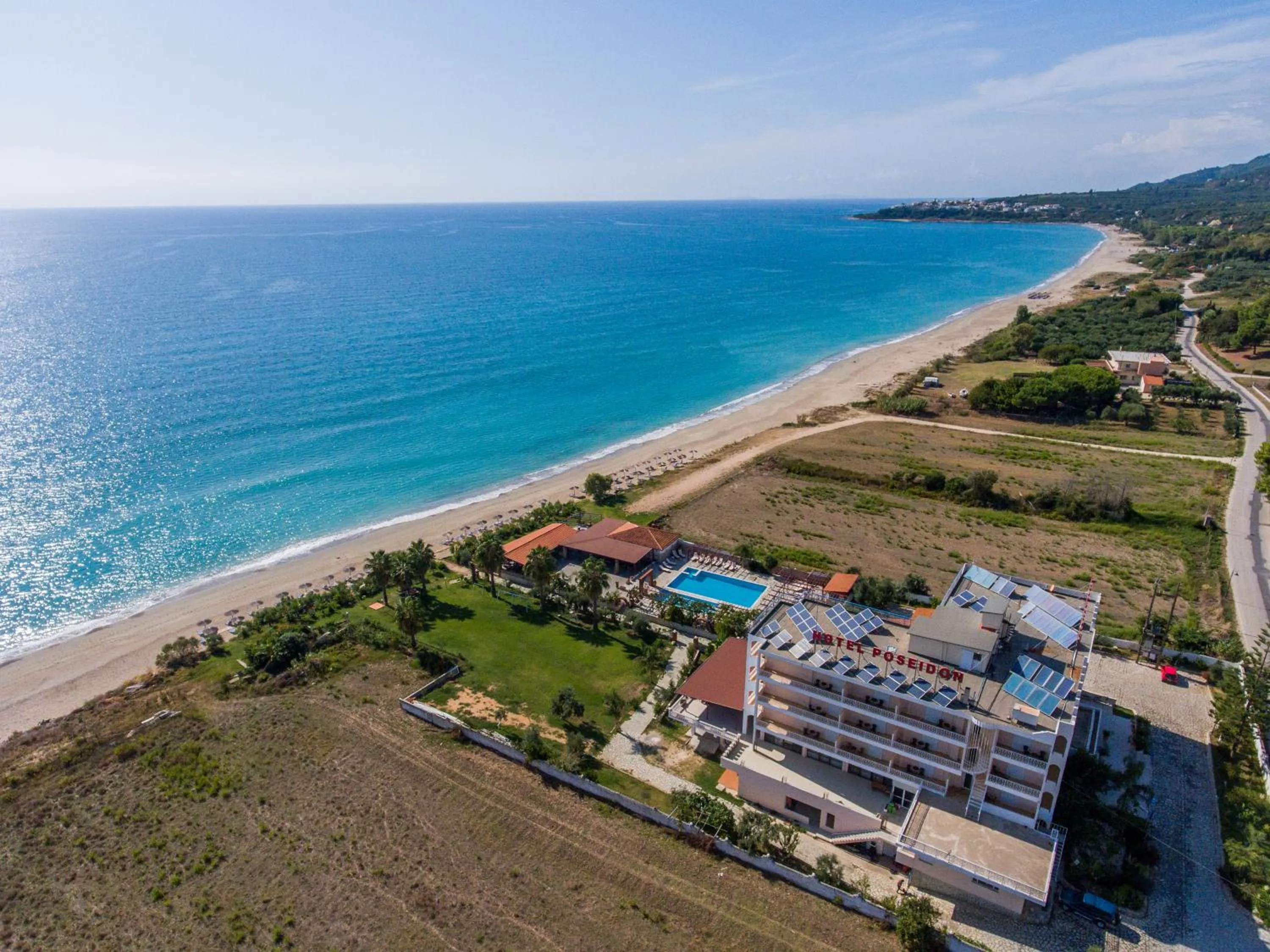 Property building in Poseidon Beach Hotel
