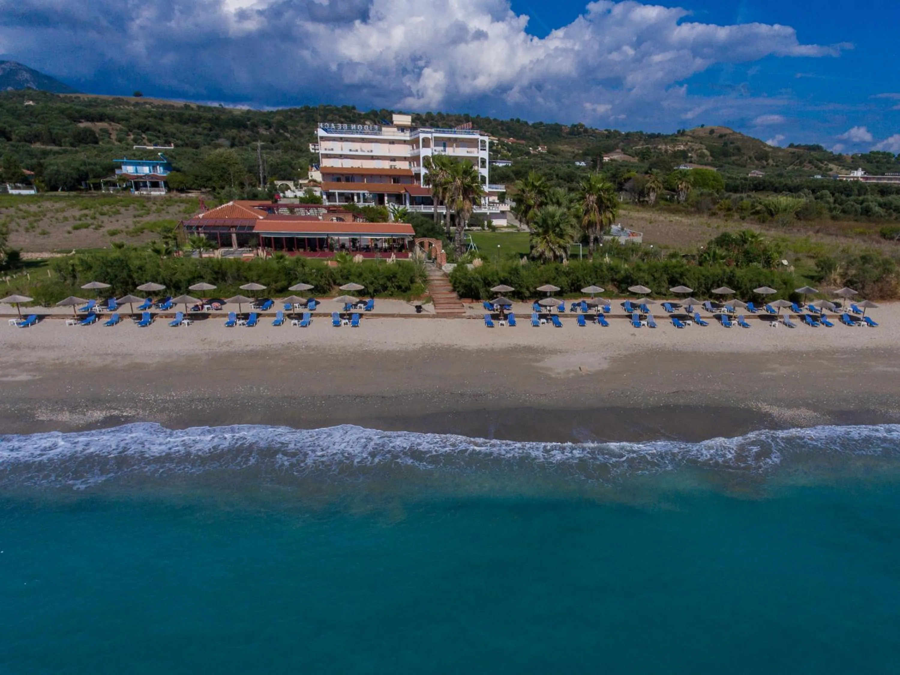 Property building in Poseidon Beach Hotel