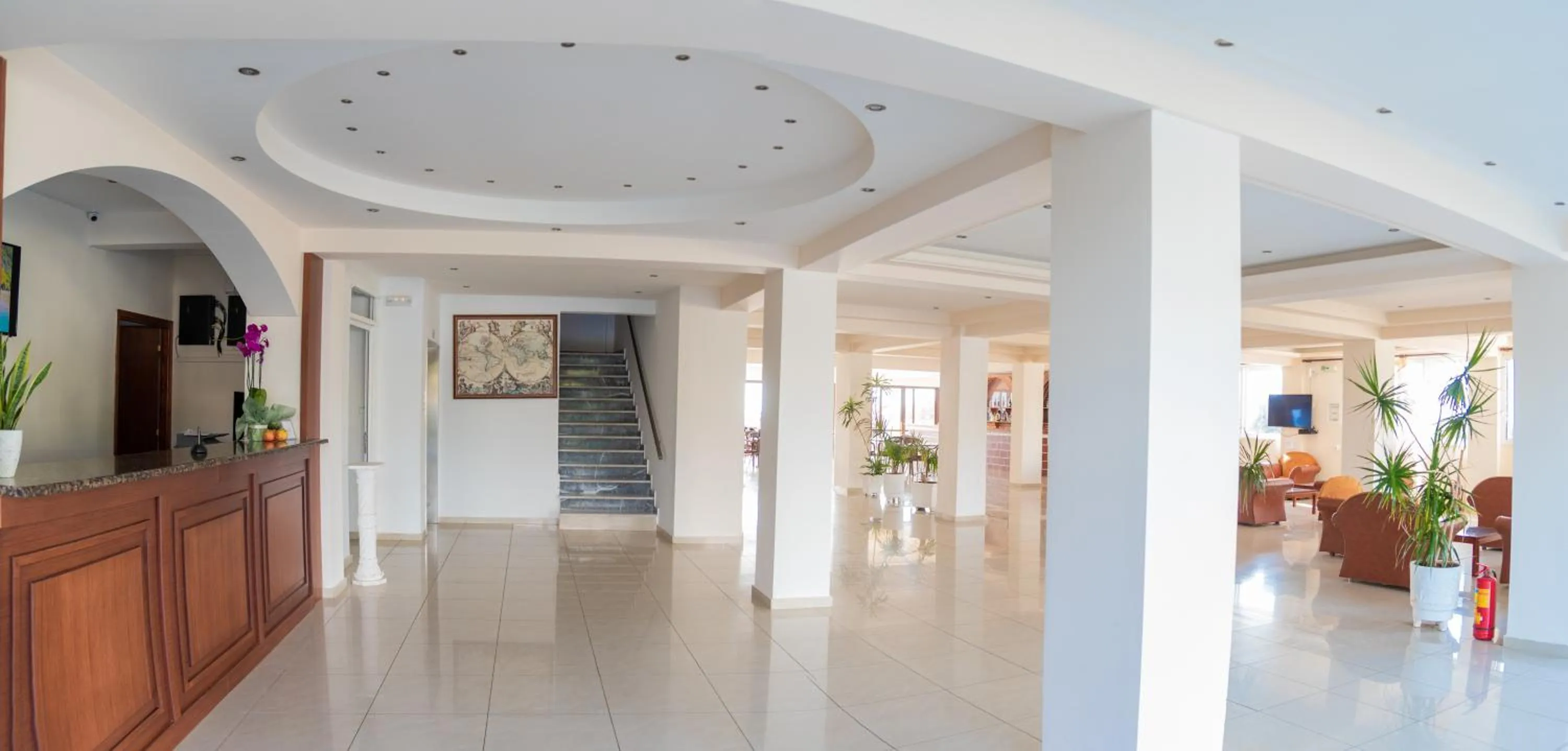 Lobby or reception in Poseidon Beach Hotel