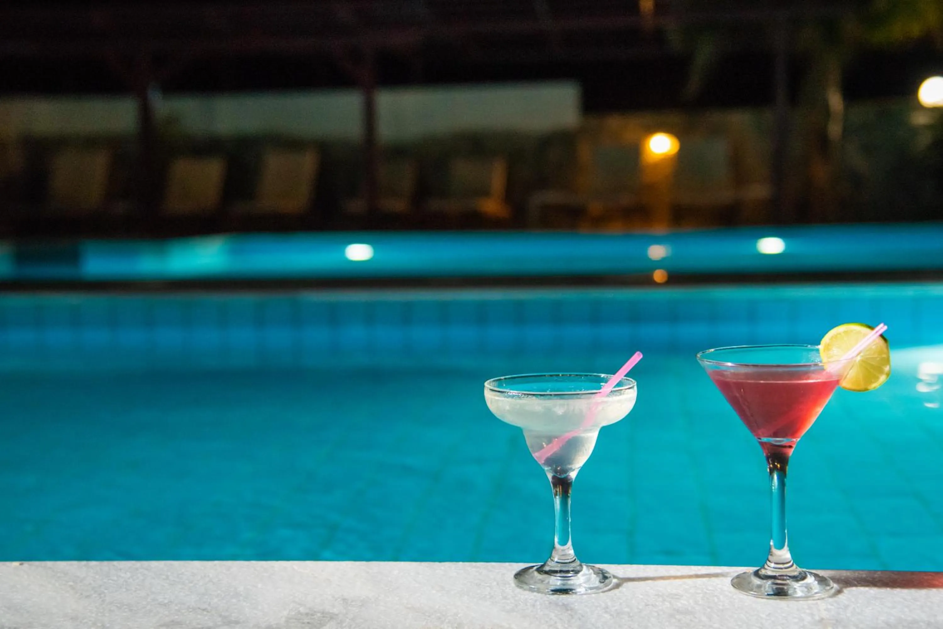 Night in Poseidon Beach Hotel