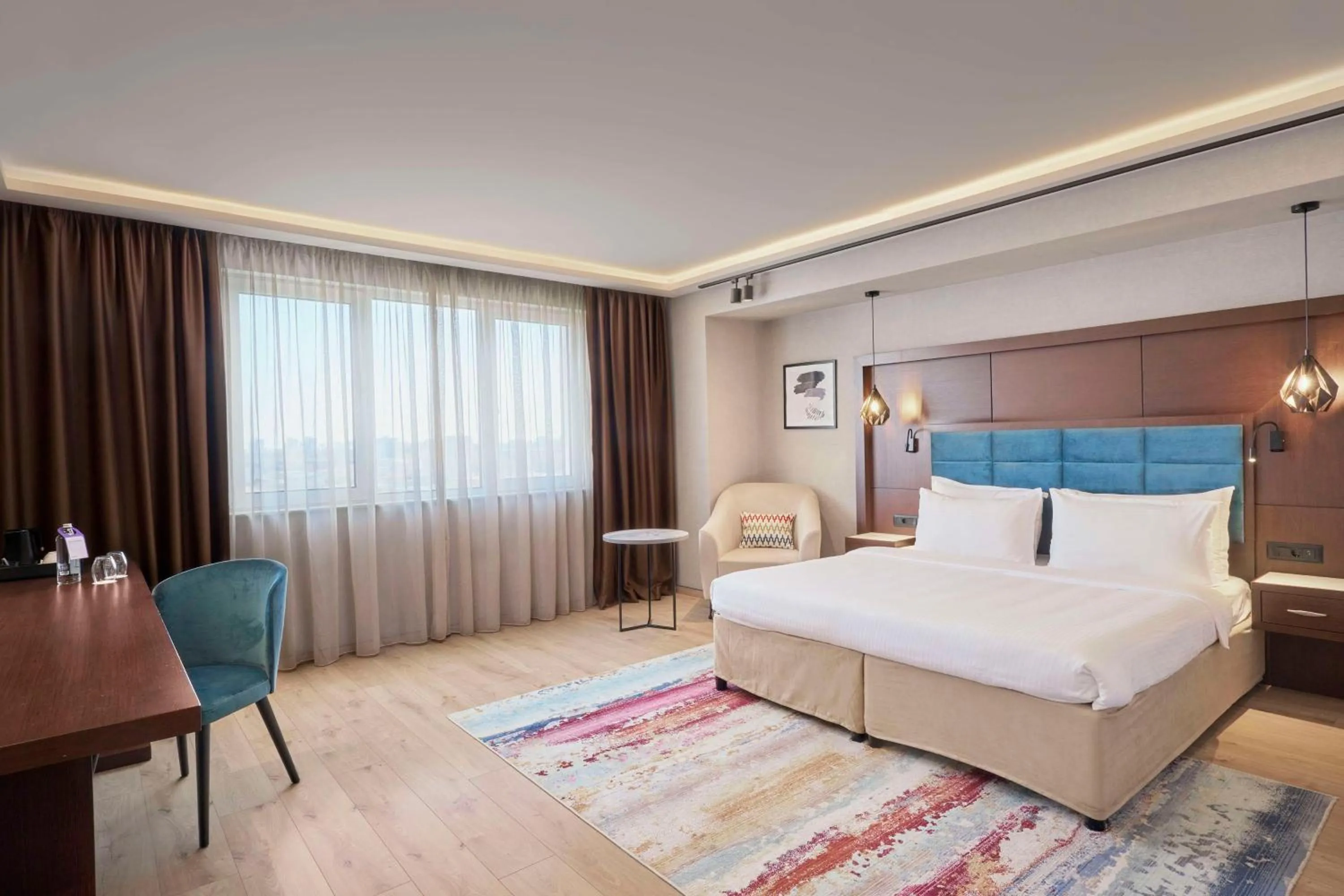 Bedroom, Bed in Radisson Hotel Plovdiv