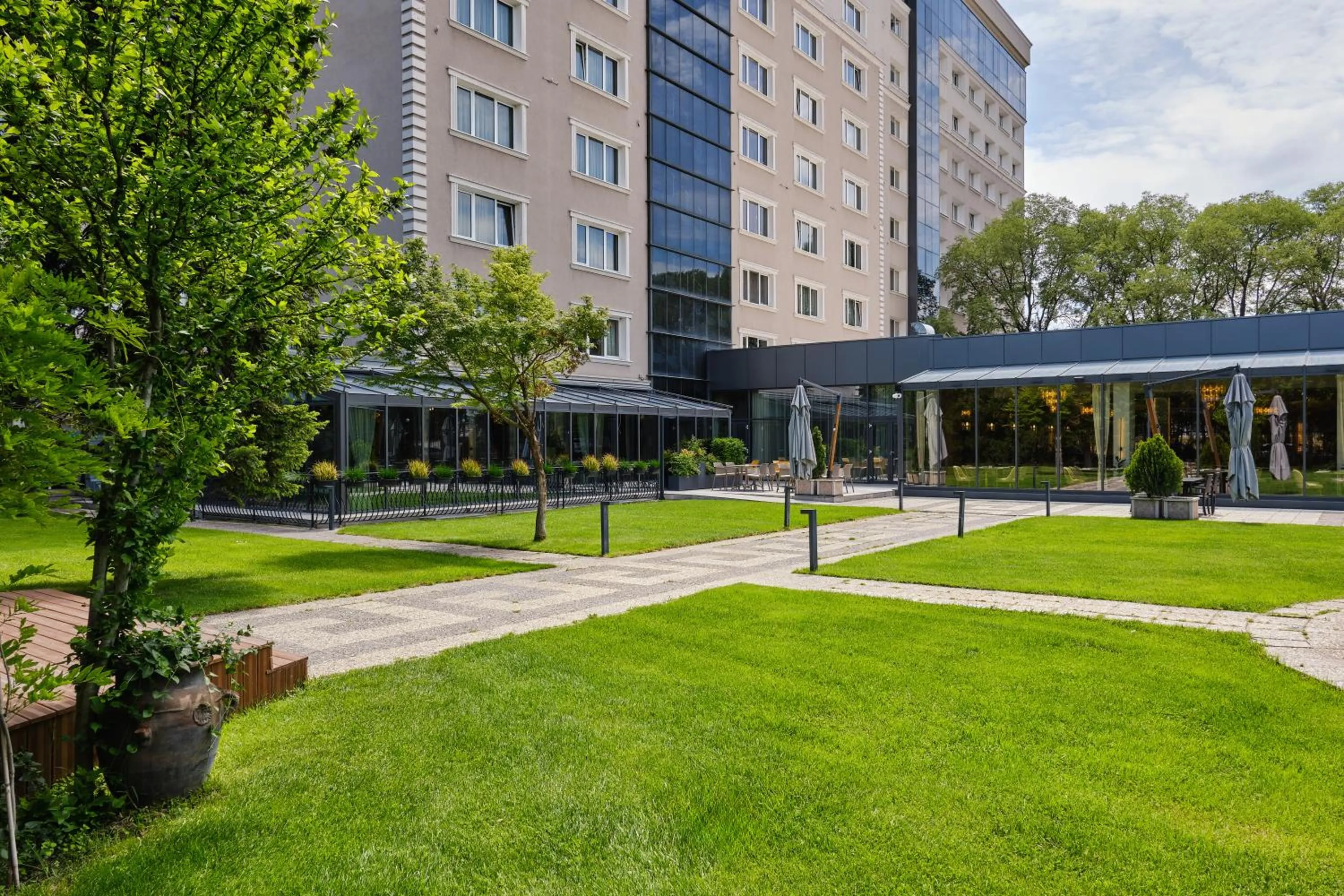 Garden in Radisson Hotel Plovdiv