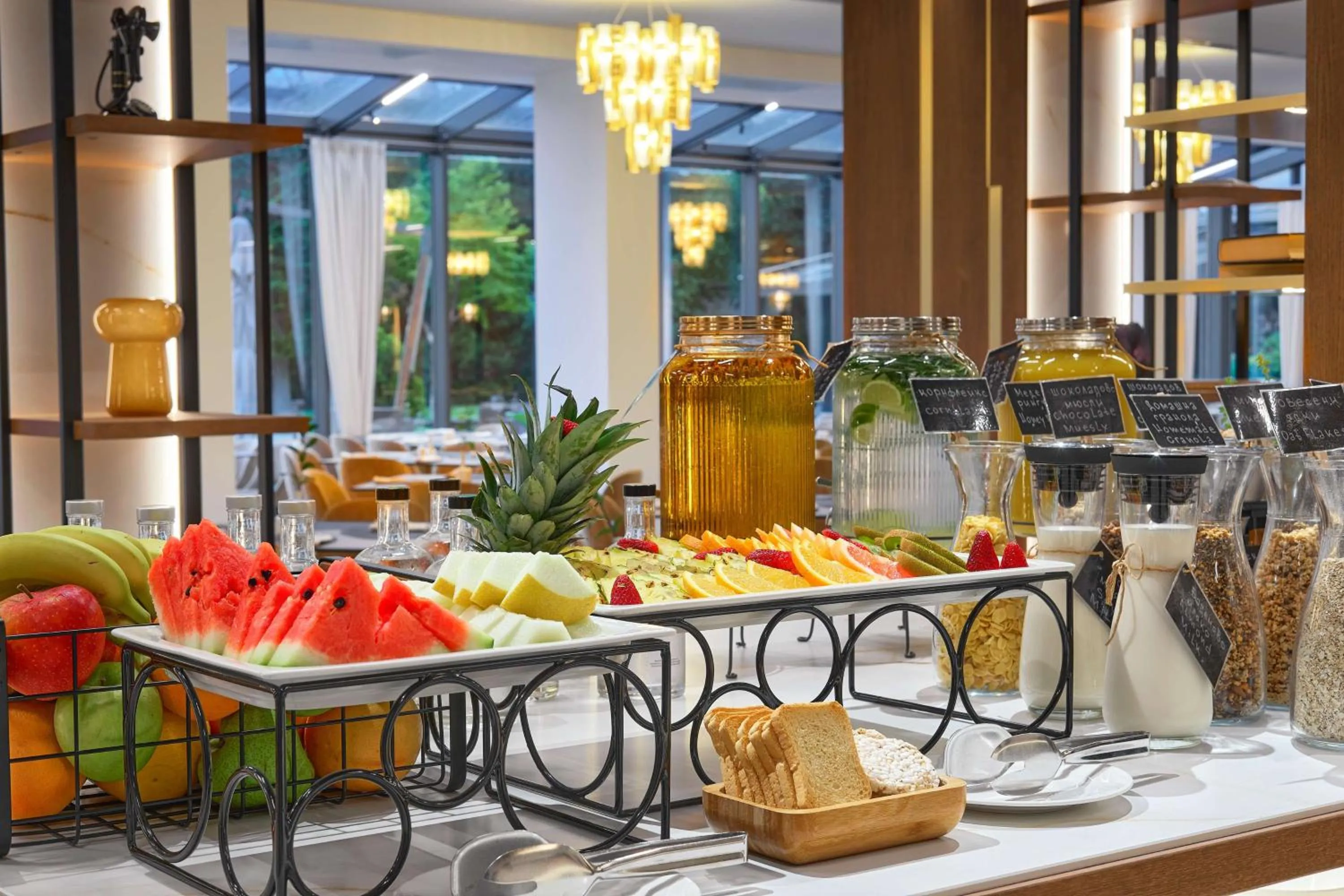 Breakfast in Radisson Hotel Plovdiv