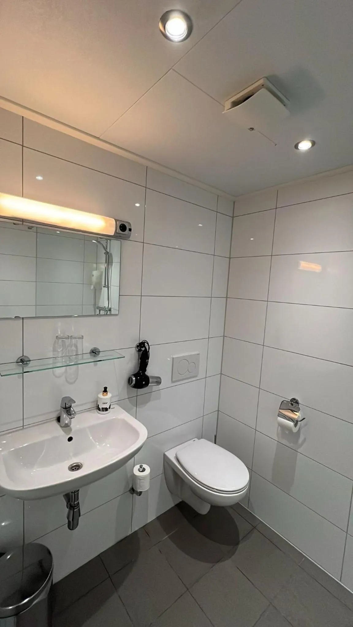 Toilet in Hotel Verhoeven