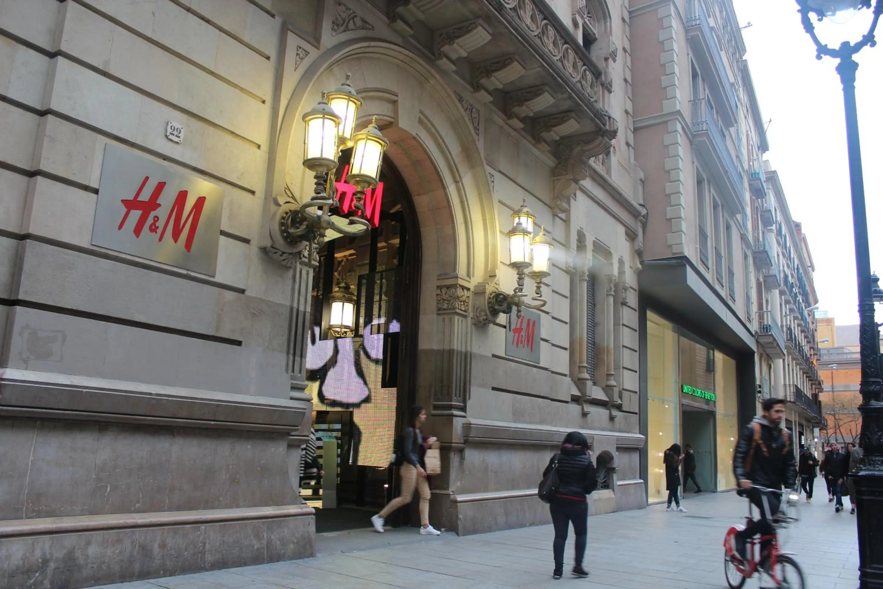 Street view in Pensión Arosa