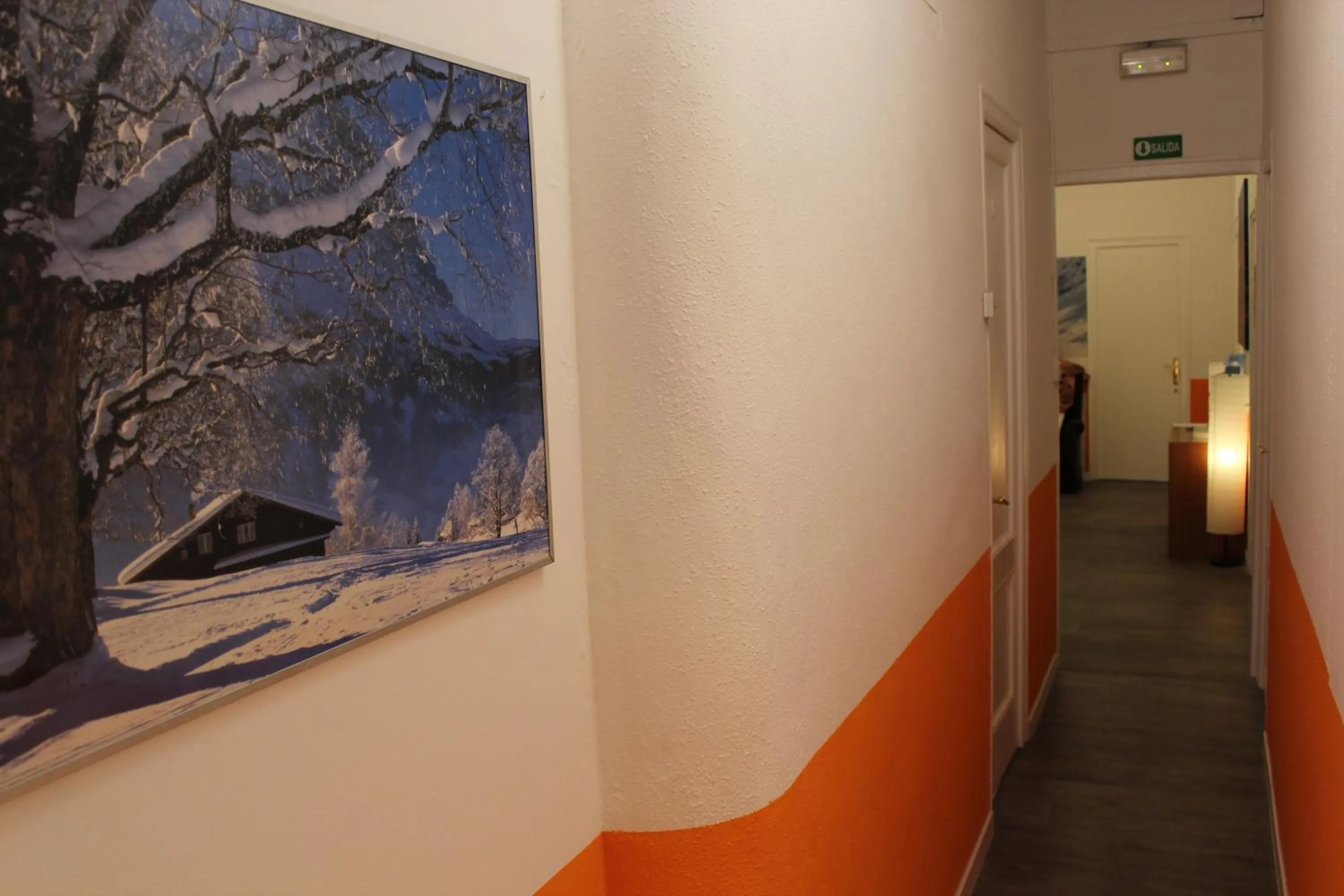 Lobby or reception in Pensión Arosa